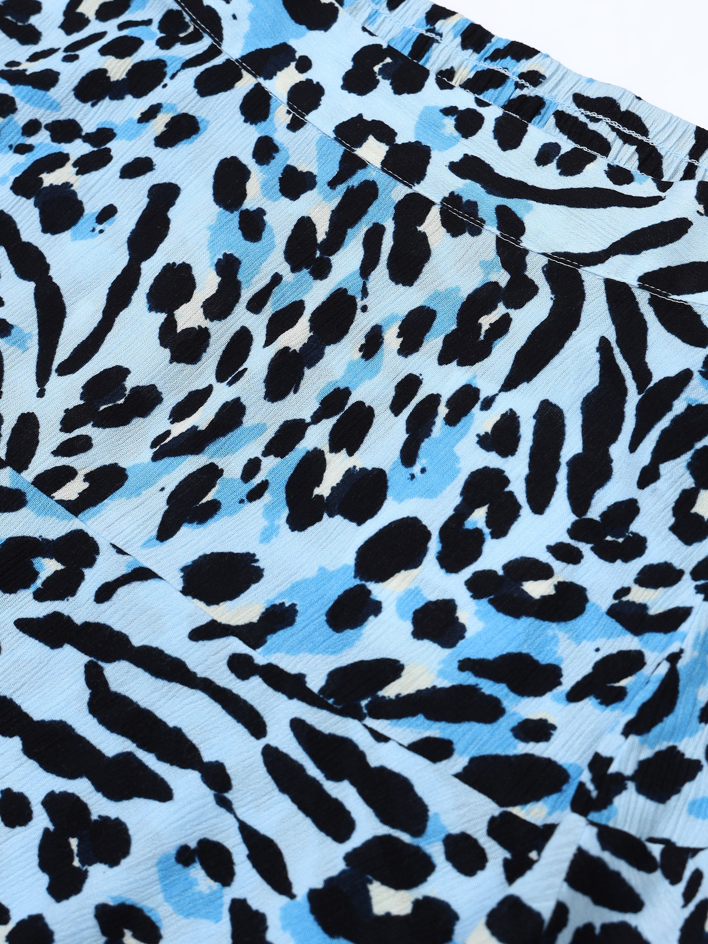 Women Blooms Layered Printed Skirt