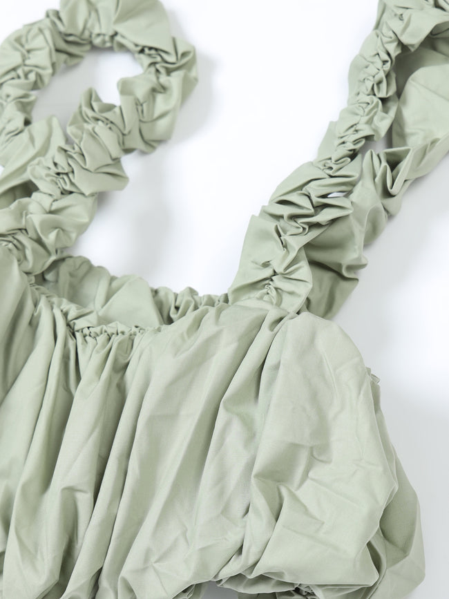 Women Olive and Flare Co-ord Set