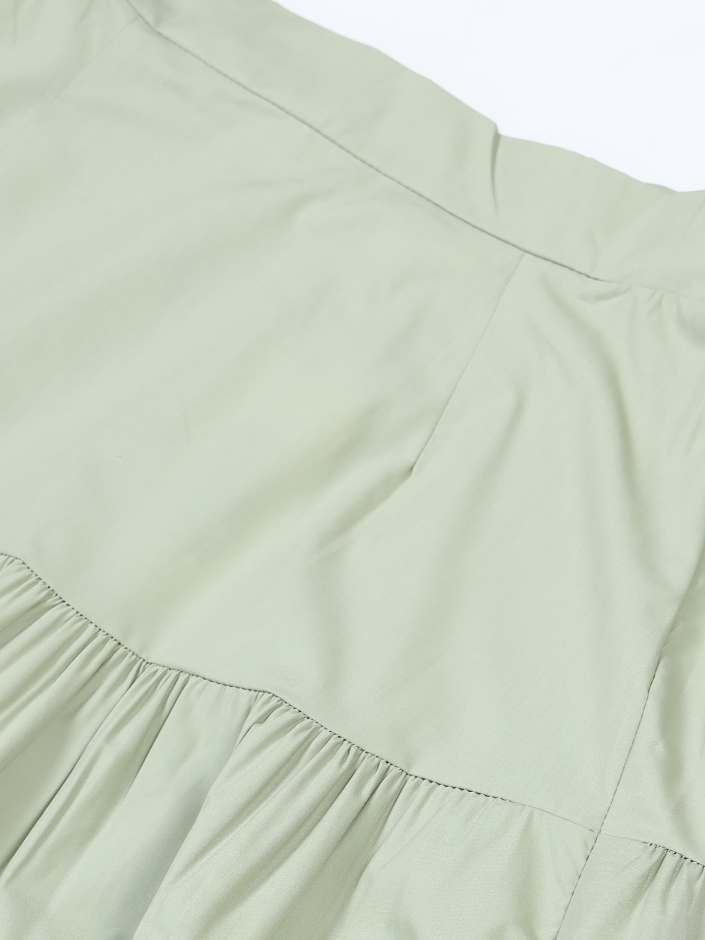 Women Olive and Flare Co-ord Set