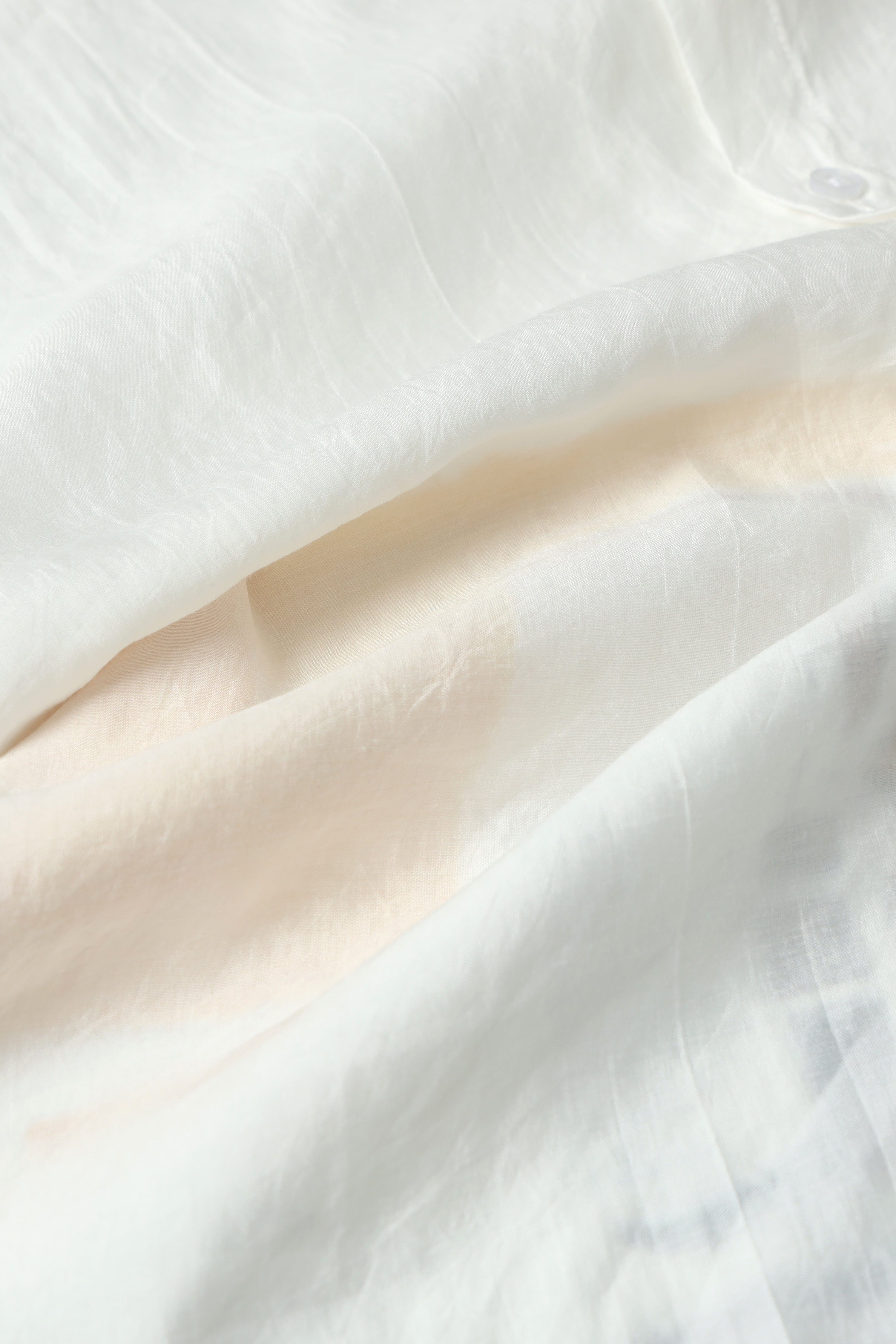 Men White Oversized Print Shirt