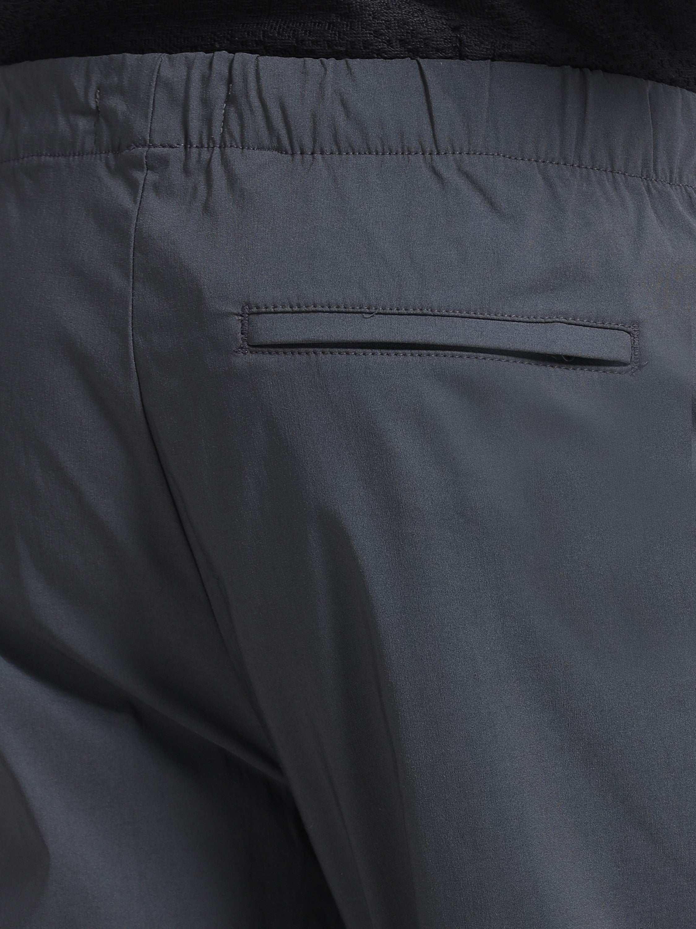 Men Grey Parachute Pants