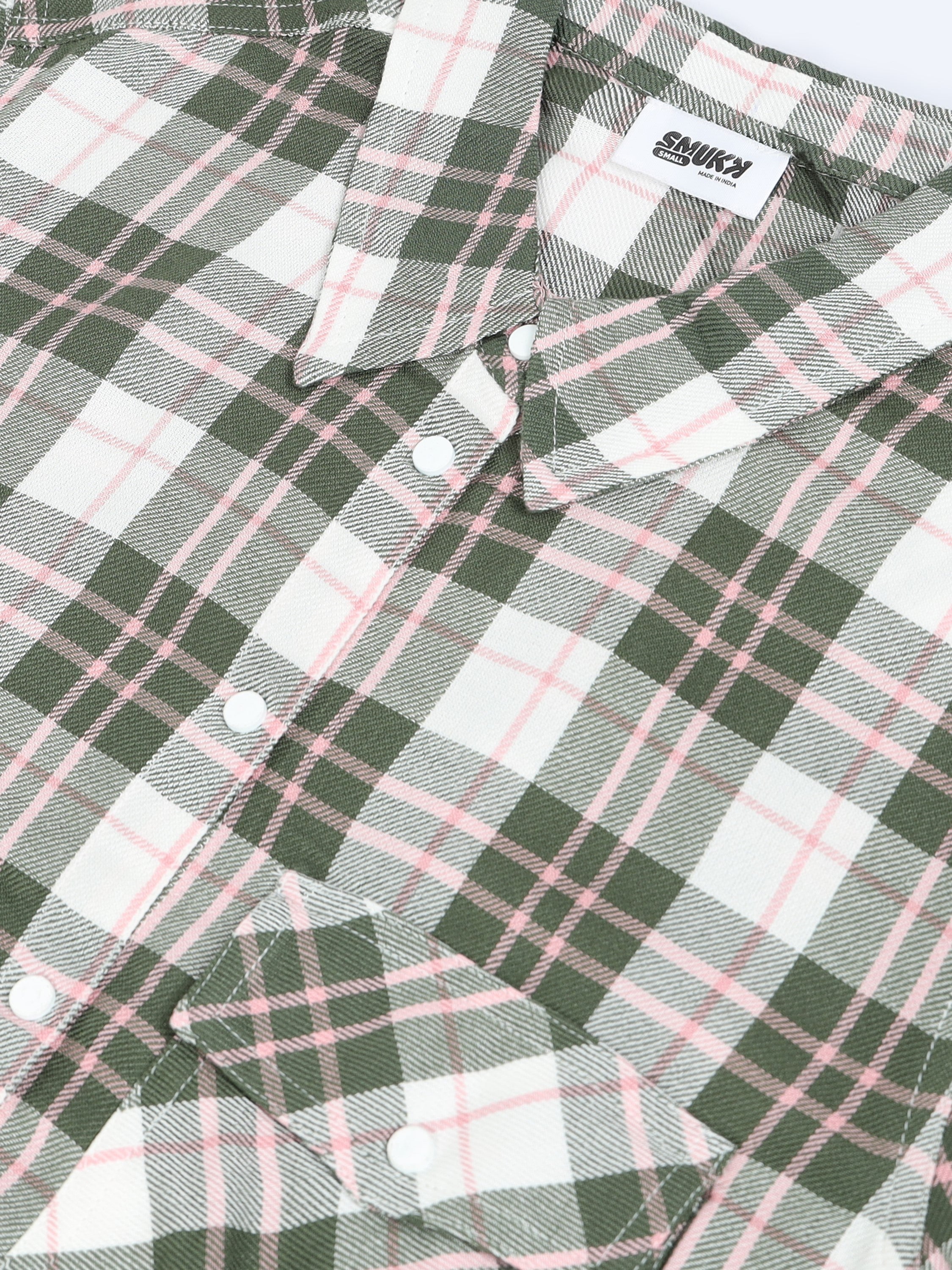 Women Comfort Fit Checked Shirt