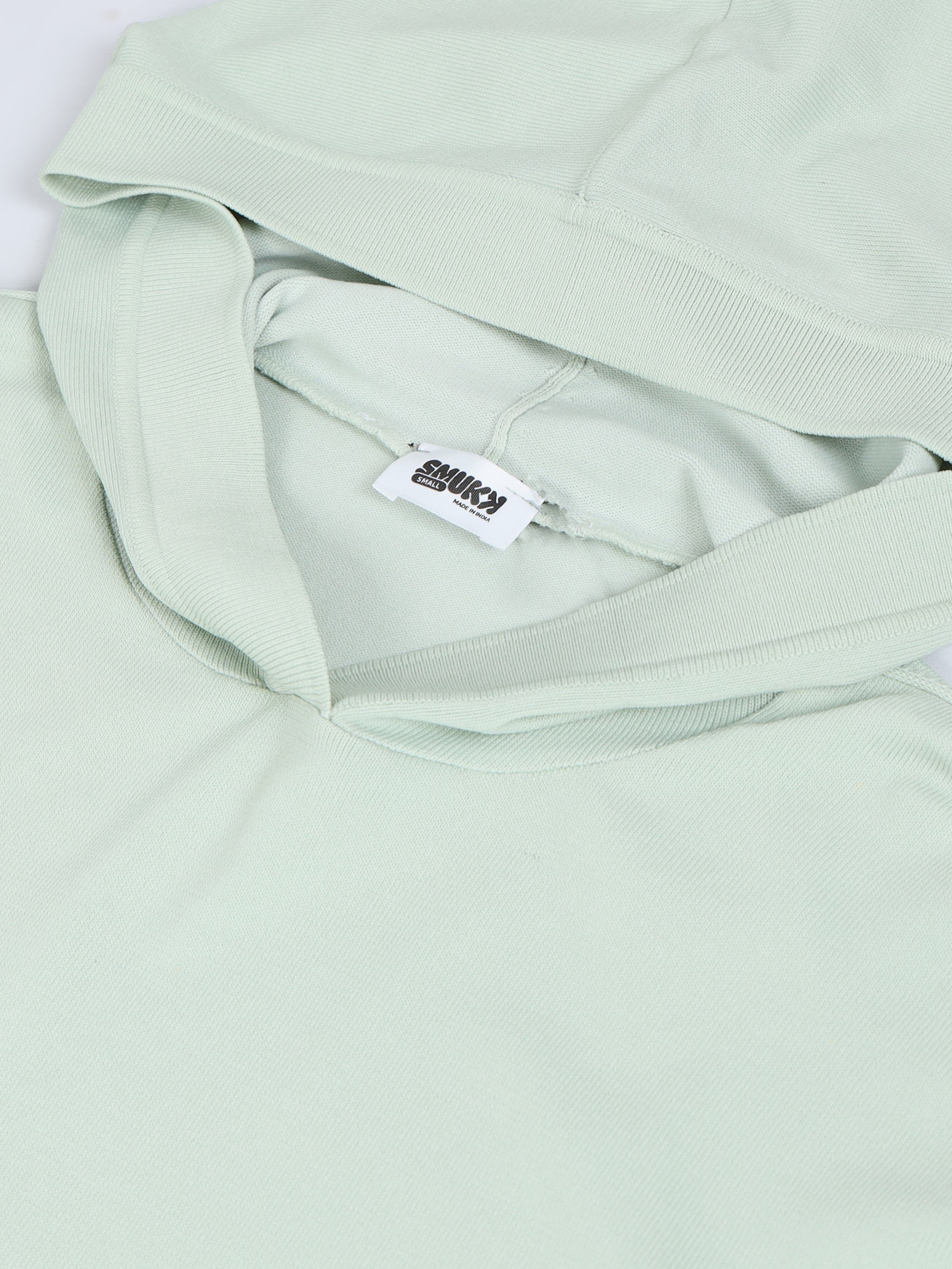 Women  Green Hooded Sweatshirt