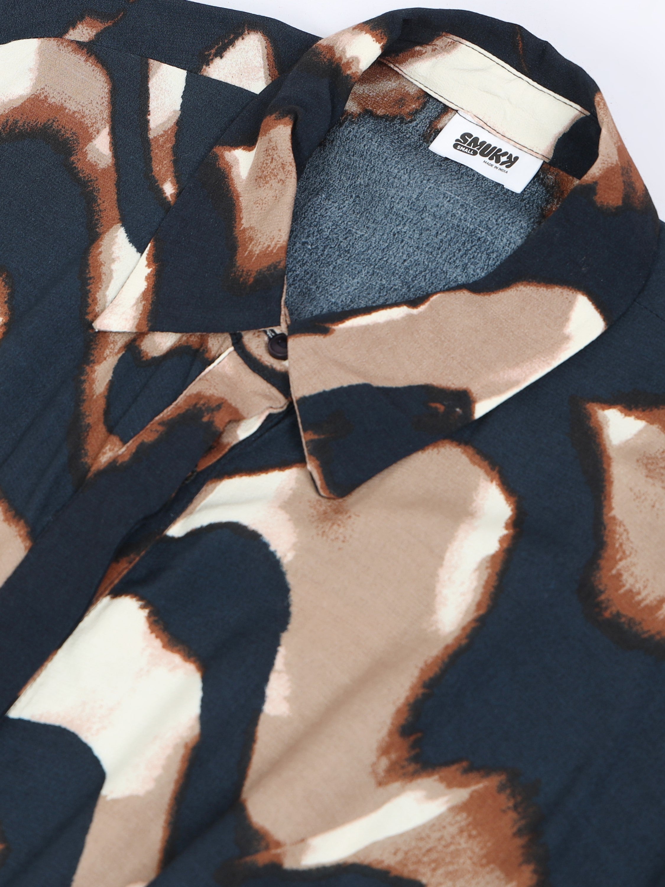 Women Viscose Brown Party Dress