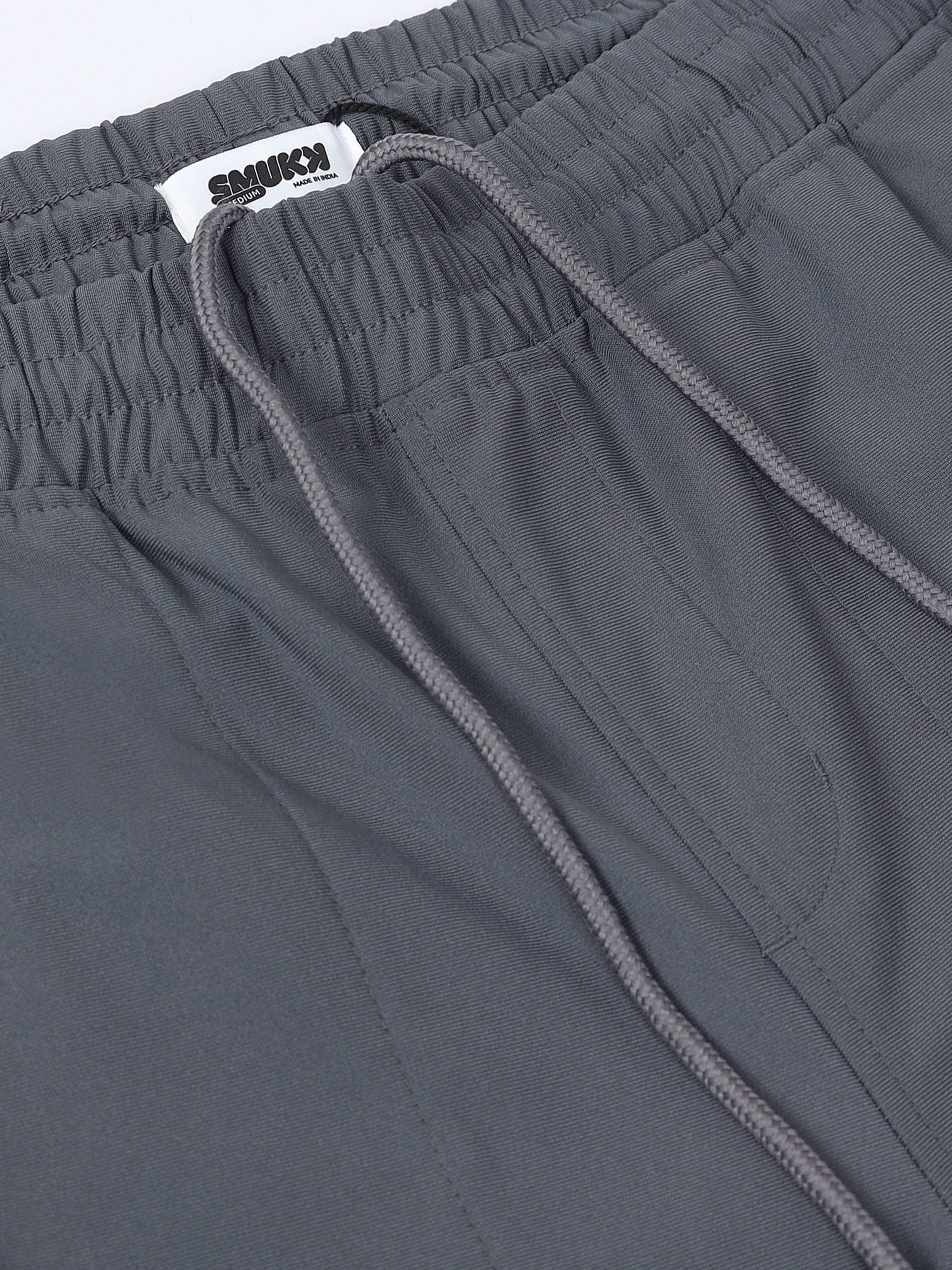Men Grey Regular Fit Joggers