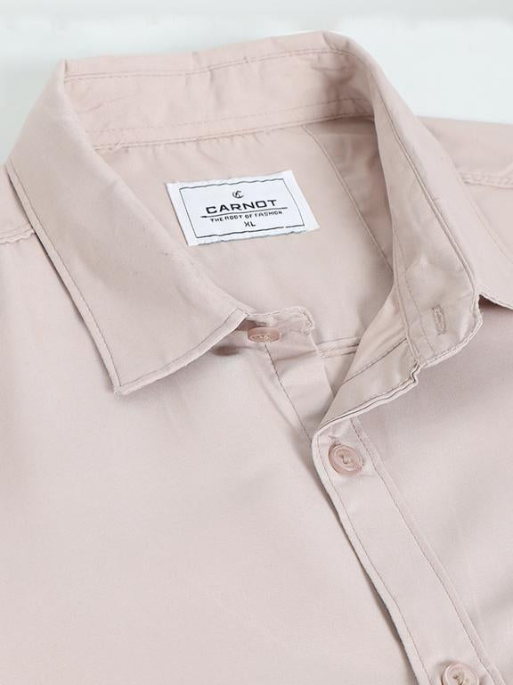 Men Grey Casual Shirt