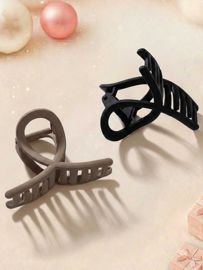 Multi Hair Claw Clips Set of 2