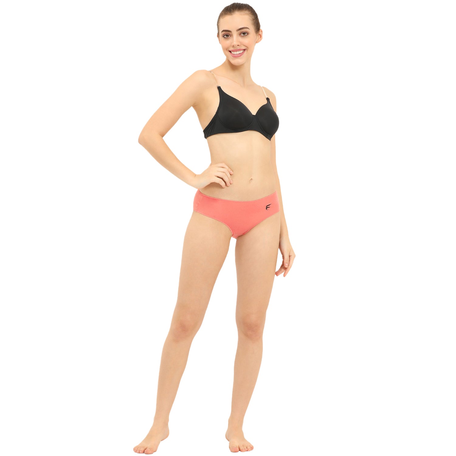 Medium Rise 3/4th Coverage Hipster Multicolor Pack Of 3