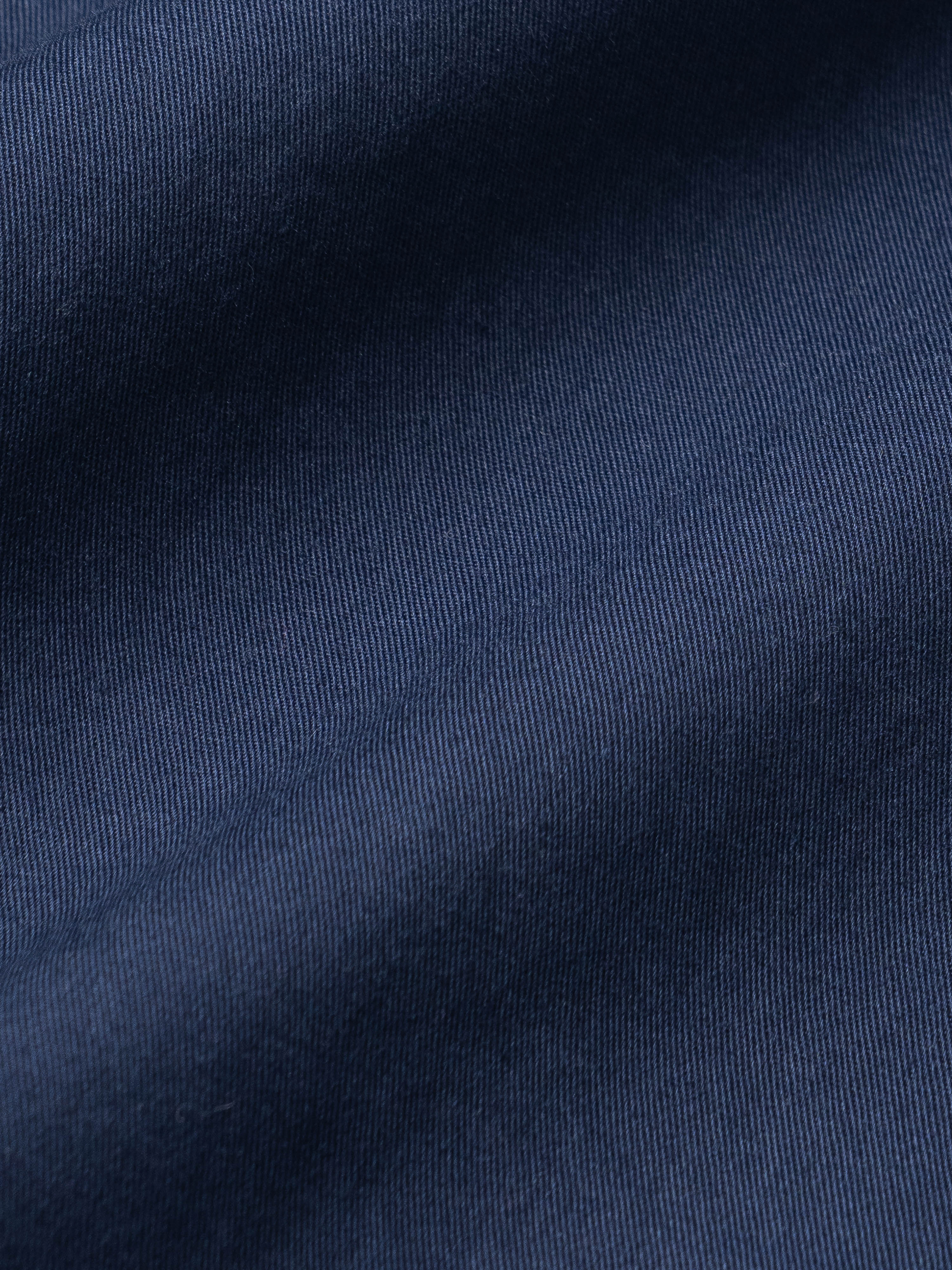 Men Navy Blue Twill Shirt