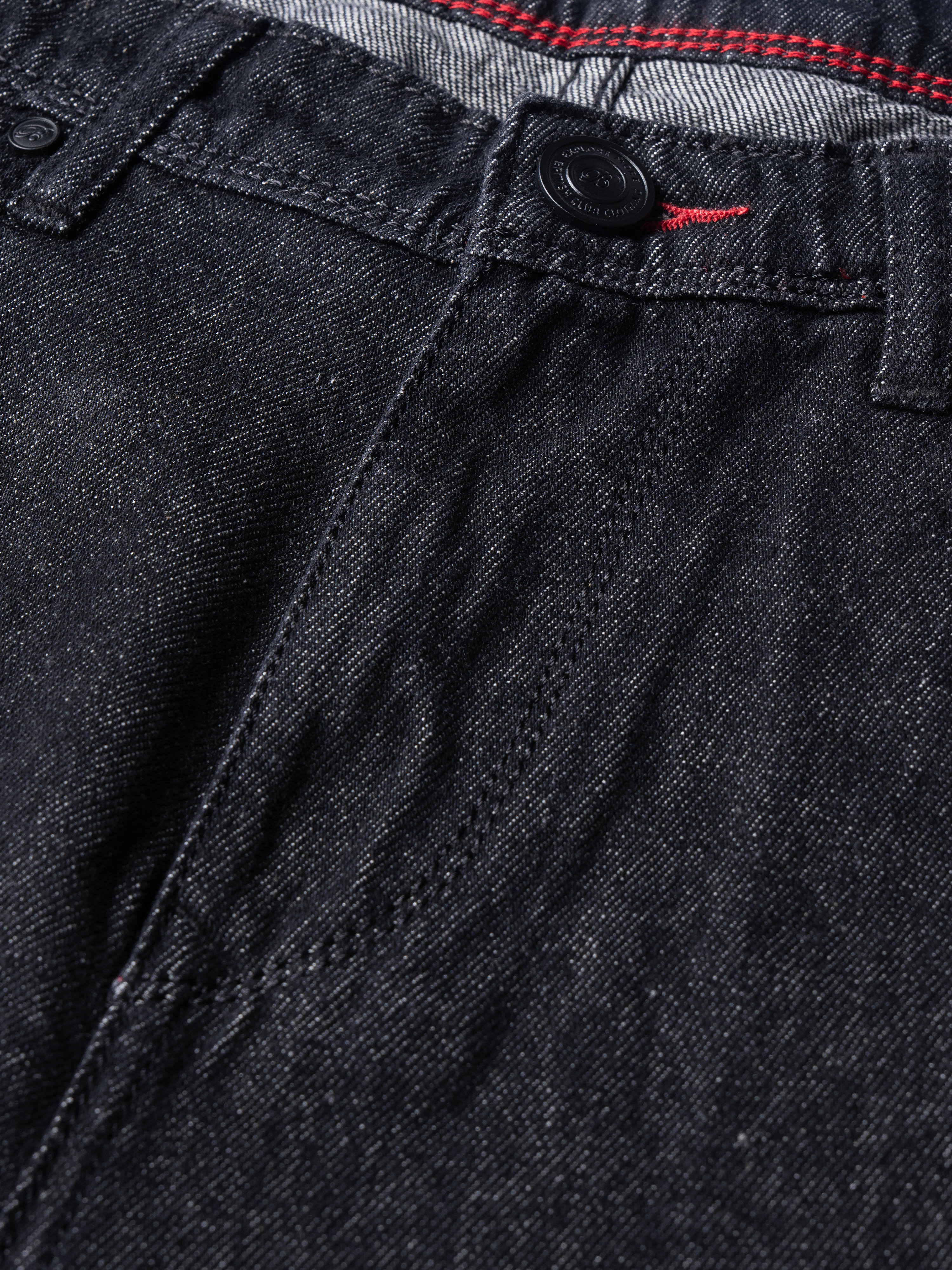 Men Black Regular Fit Jeans