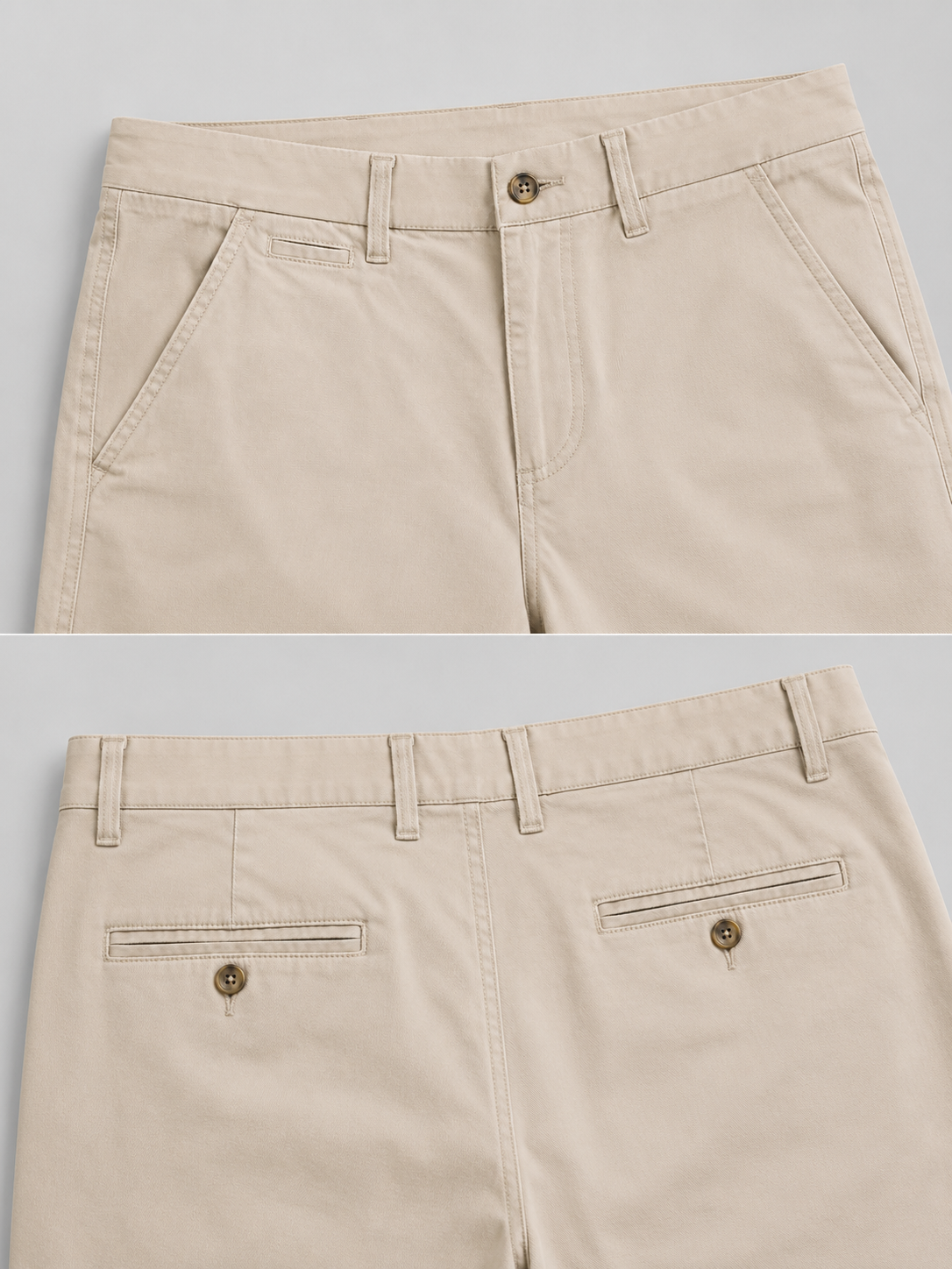 Men Beige Everyday Smart Shorts