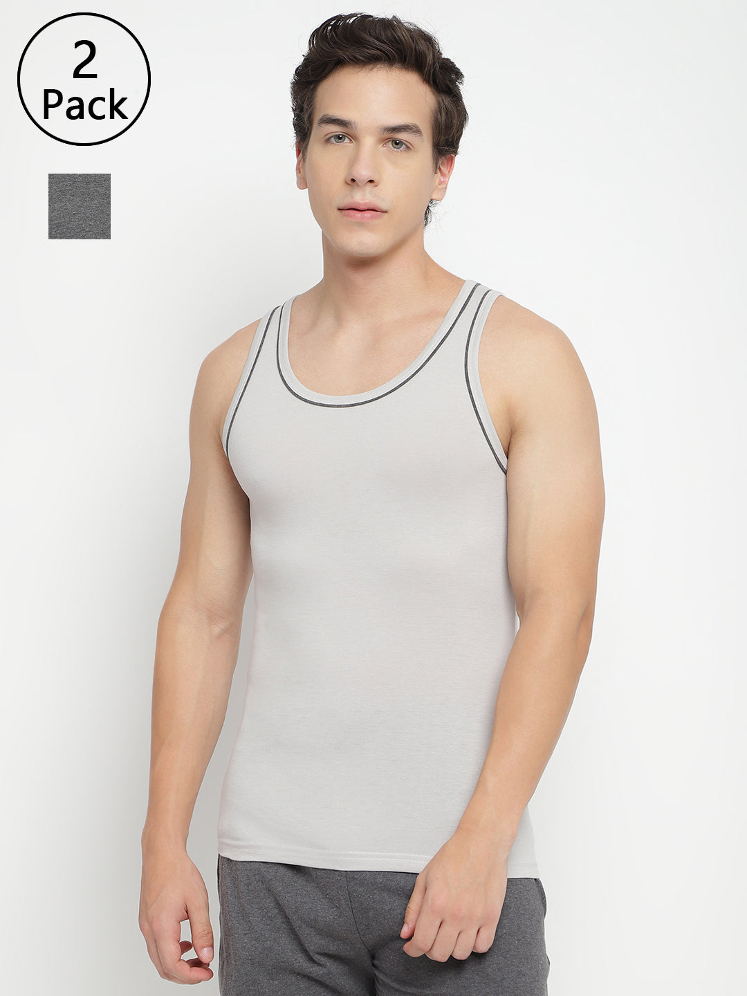 Men Modish Gym Vest (Pack of 2)