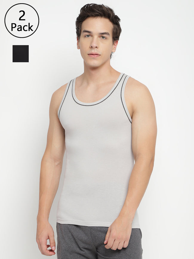 Men Modish Gym Vest (Pack of 2)