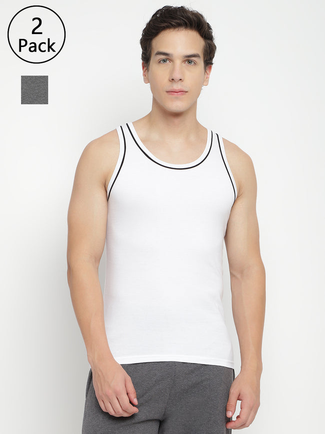 Men Modish Gym Vest (Pack of 2)