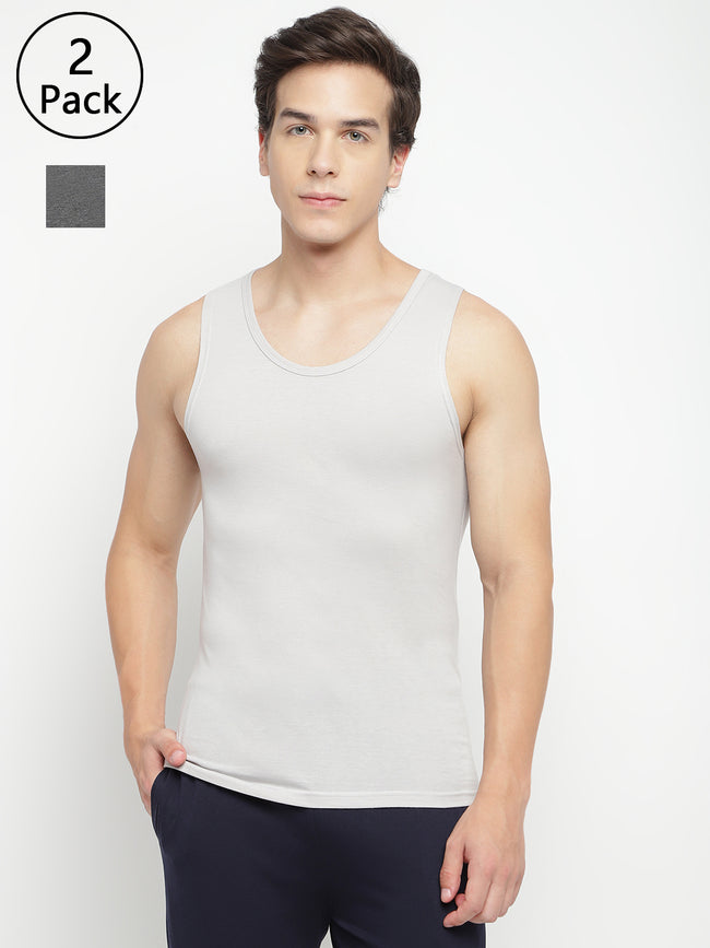 Men Broad Support Vest (Pack of 2)