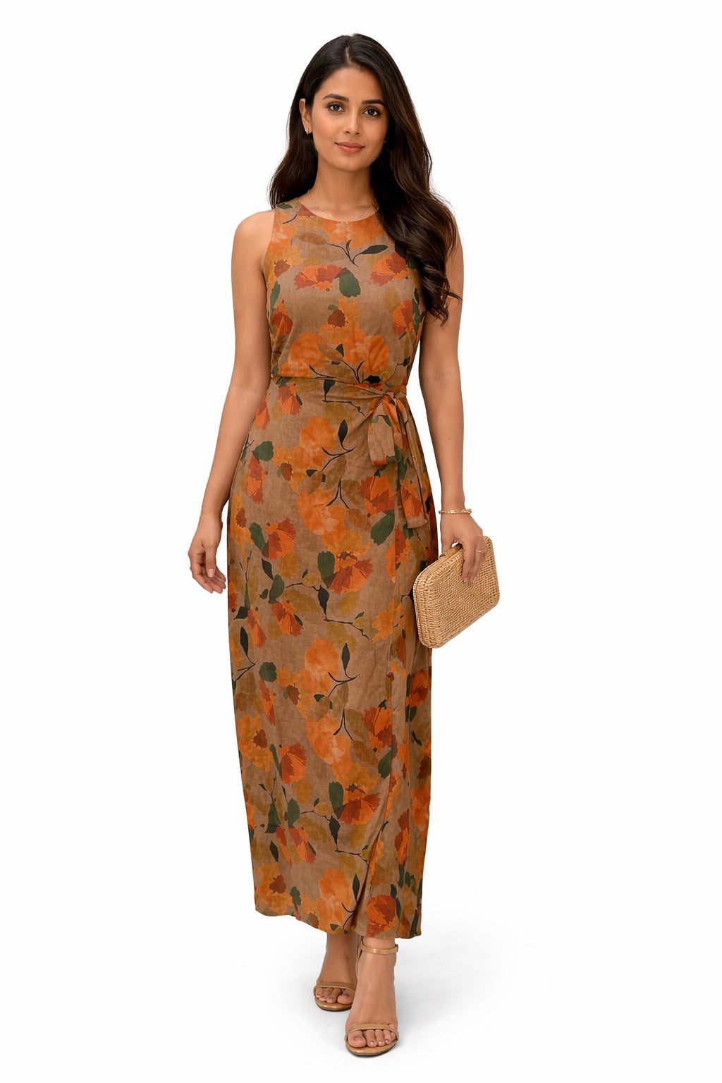 Women Floral Maxi Dress