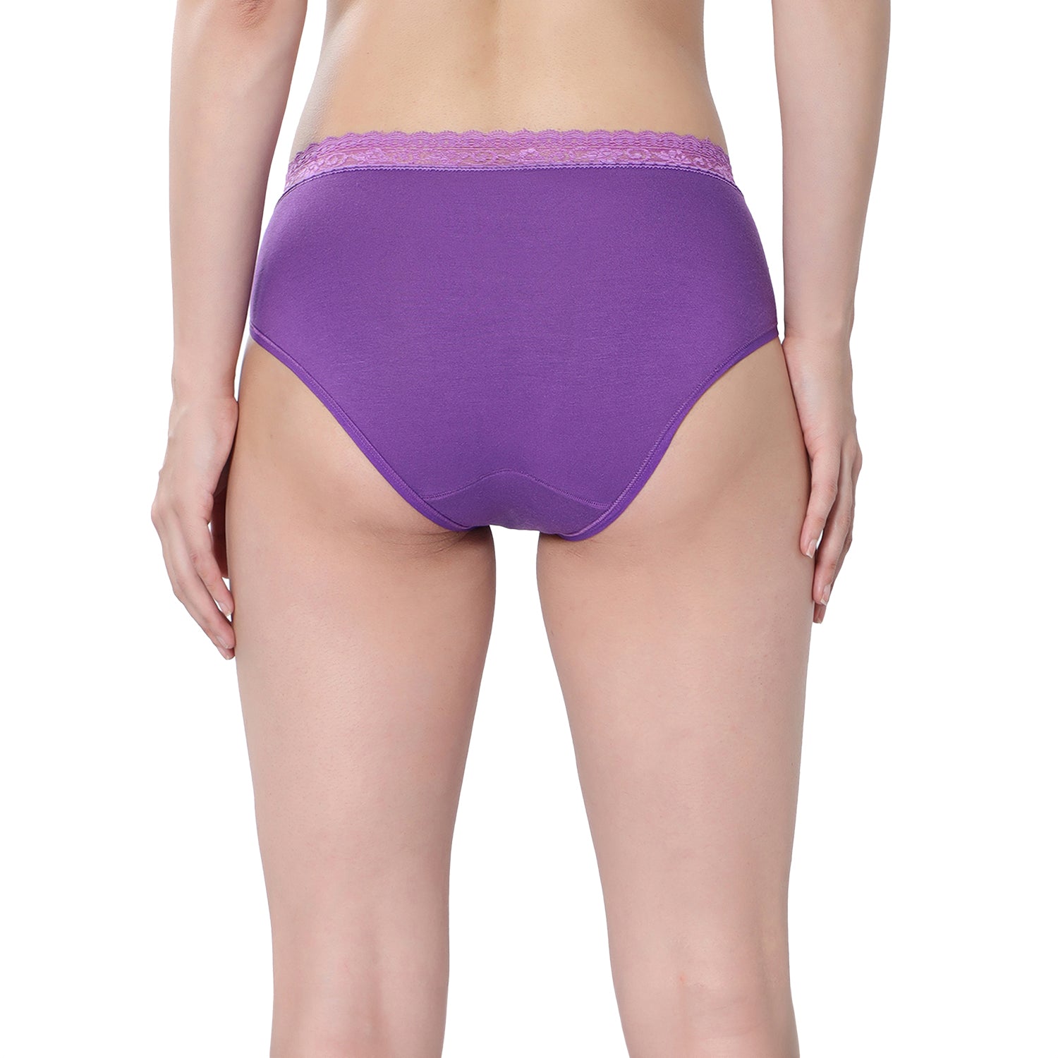 Medium Rise 3/4th Coverage Lace Hipster Pack Of 2