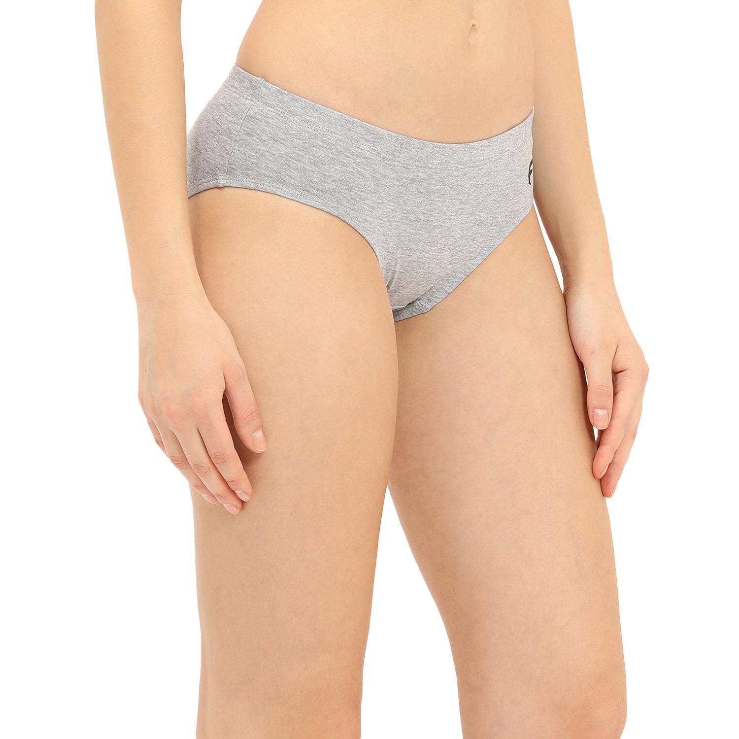 Medium Rise 3/4th Coverage Hipster Panty Pack Of 3