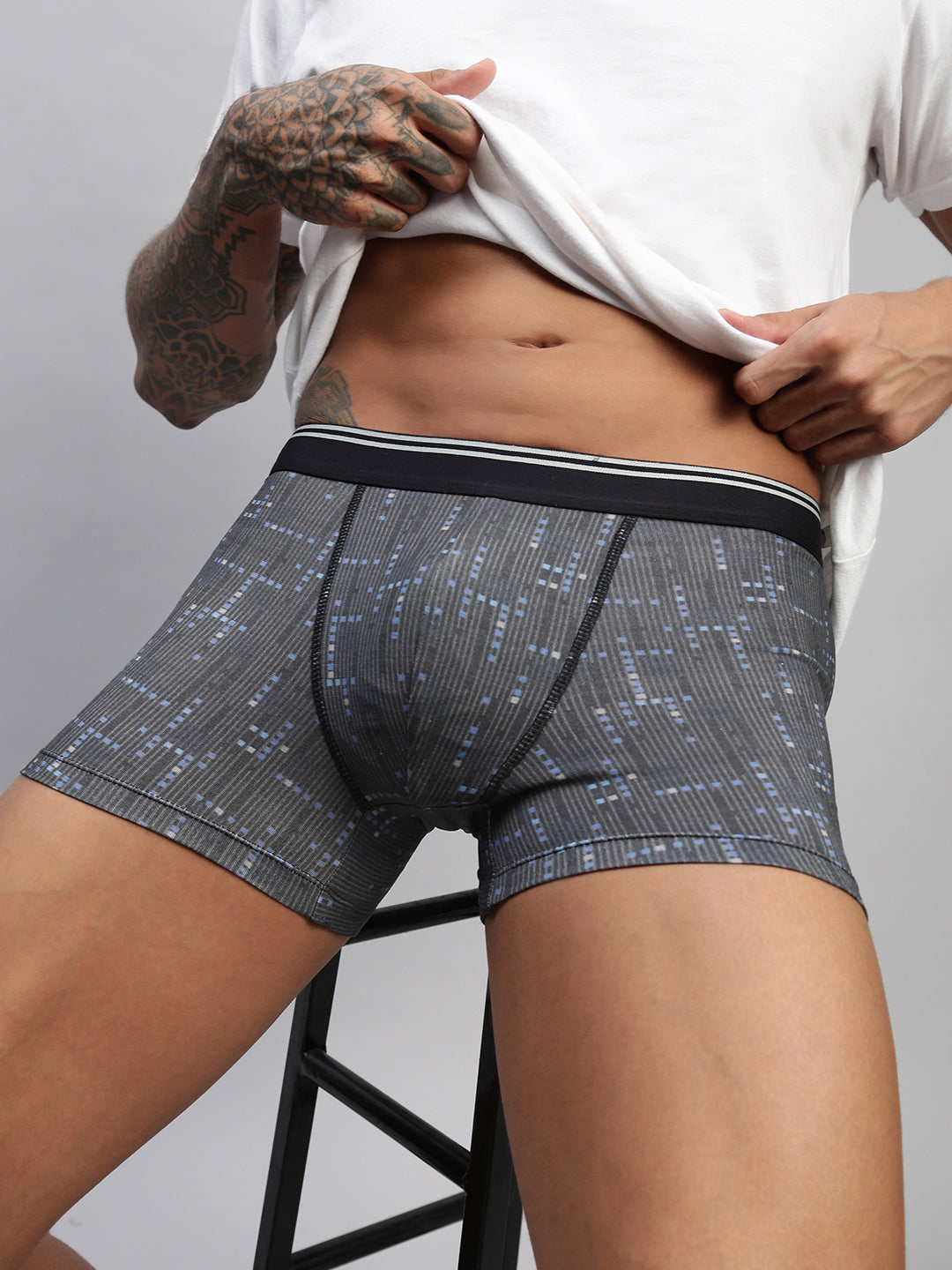Men Pack of 2 Modal Printed Trunks