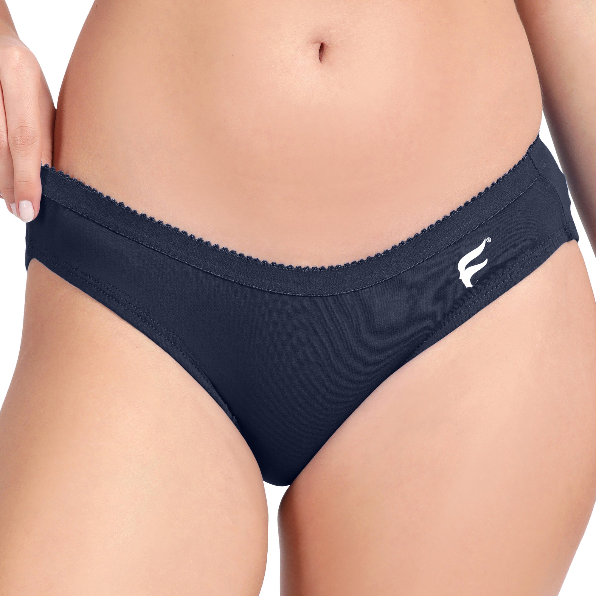 Low Rise Half Coverage Bikini Pack Of 3