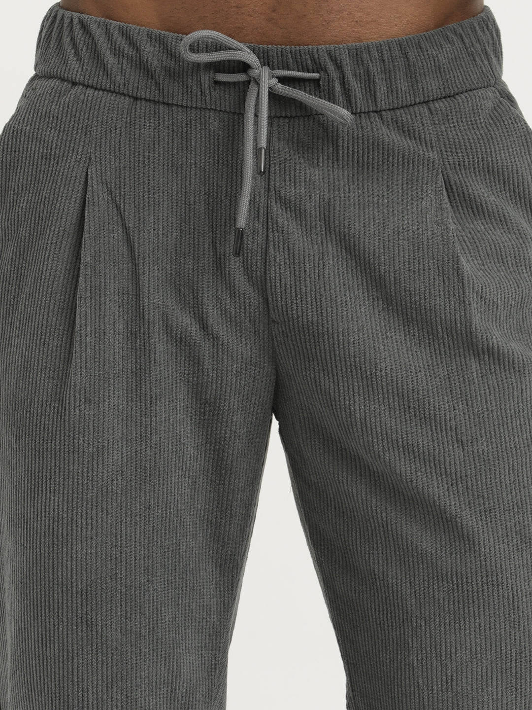 Men Corduroy Trousers with 3 Pockets