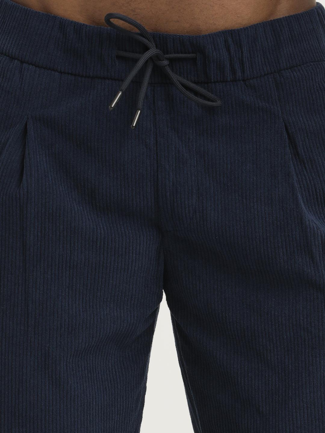 Men Corduroy Trousers with 3 Pockets