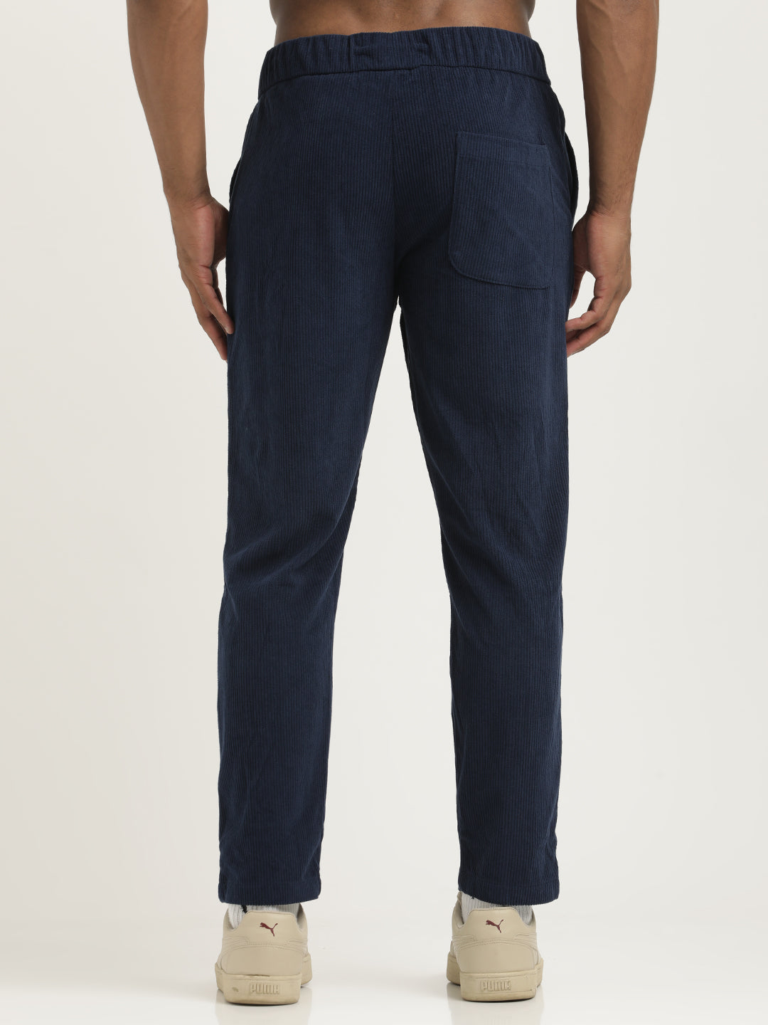 Men Corduroy Trousers with 3 Pockets