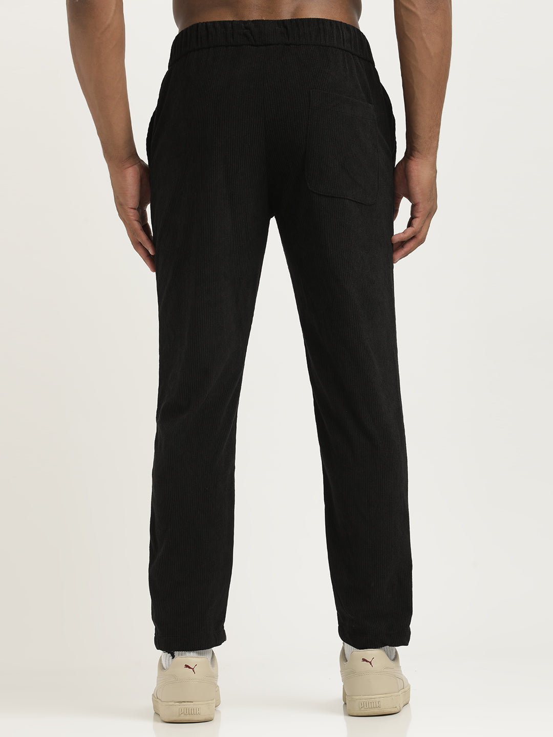 Men Corduroy Trousers with 3 Pockets