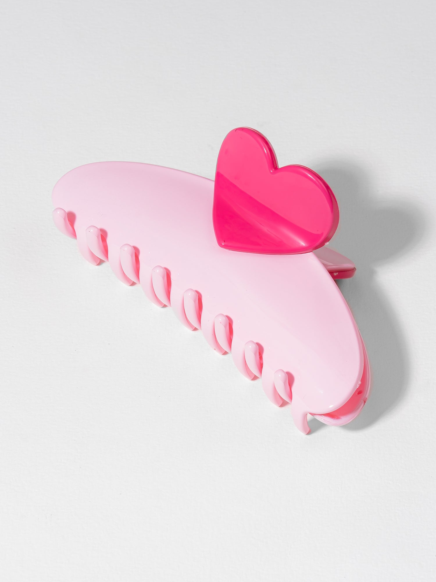 Pink Love Lock Claw Clip