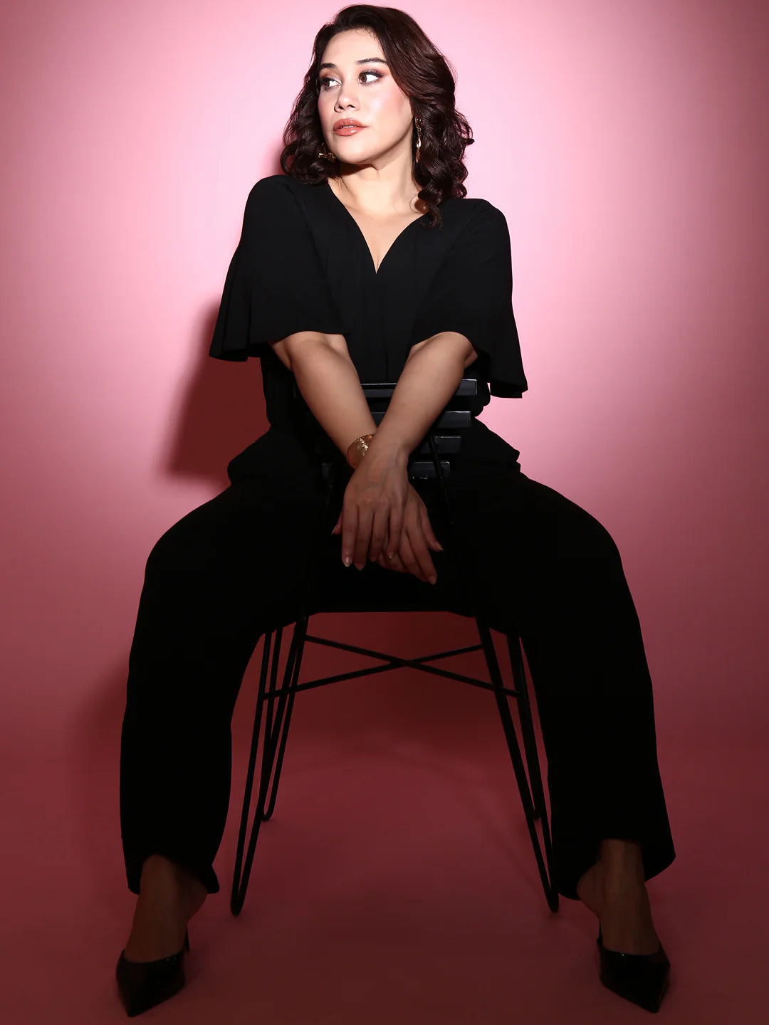 Women Black Jumpsuit