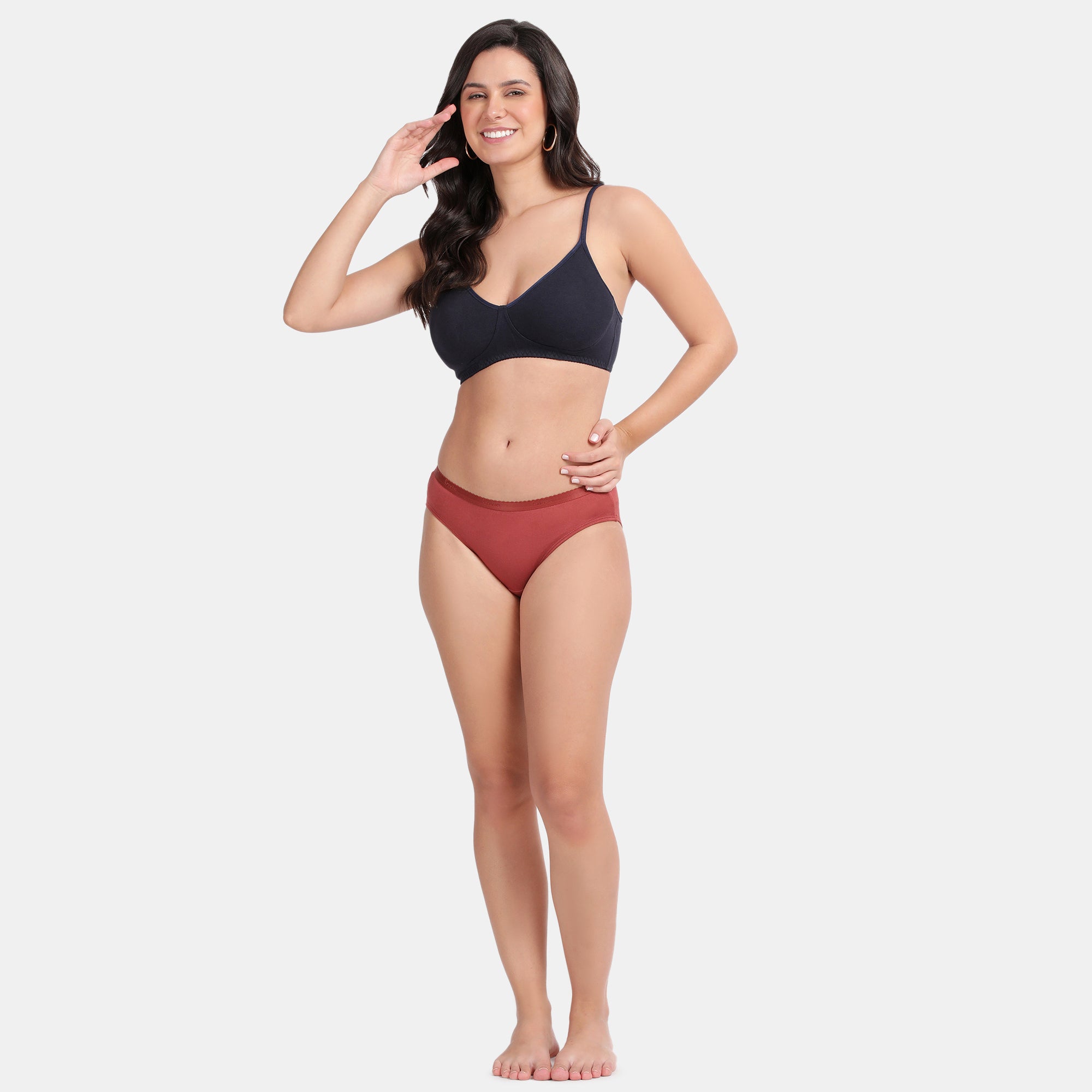 Low Rise Half Coverage Bikini Pack Of 3