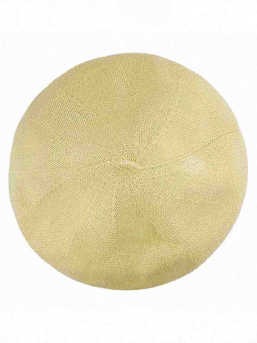 Off-white Wool Beret