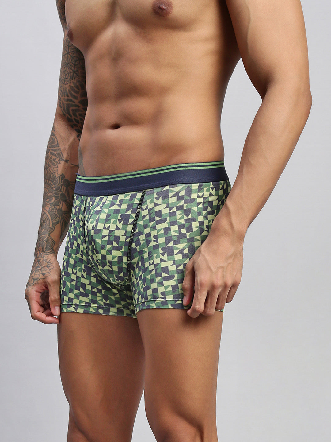 Men Pack of 2 Modal Printed Trunks