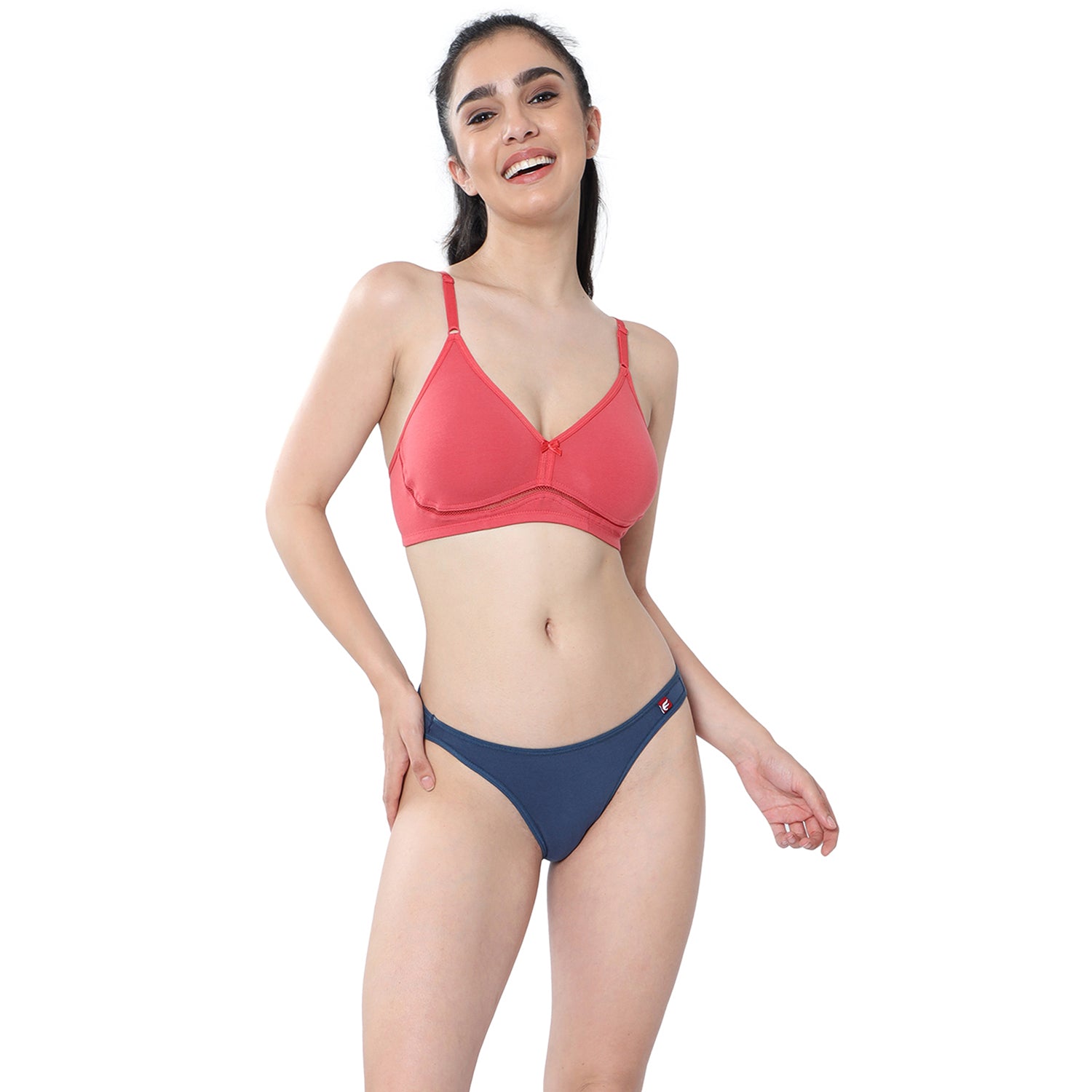 Low Rise Half Coverage Bikini Pack Of 2