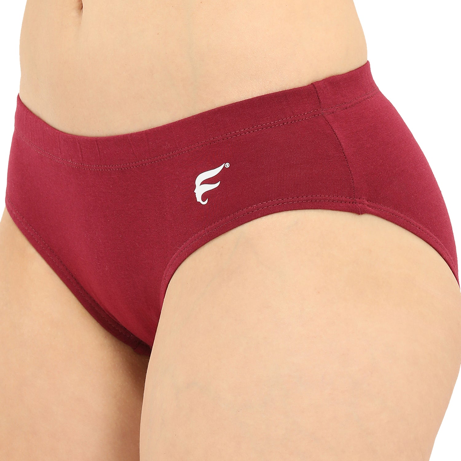 Medium Rise 3/4th Coverage Hipster Panty Pack Of 3
