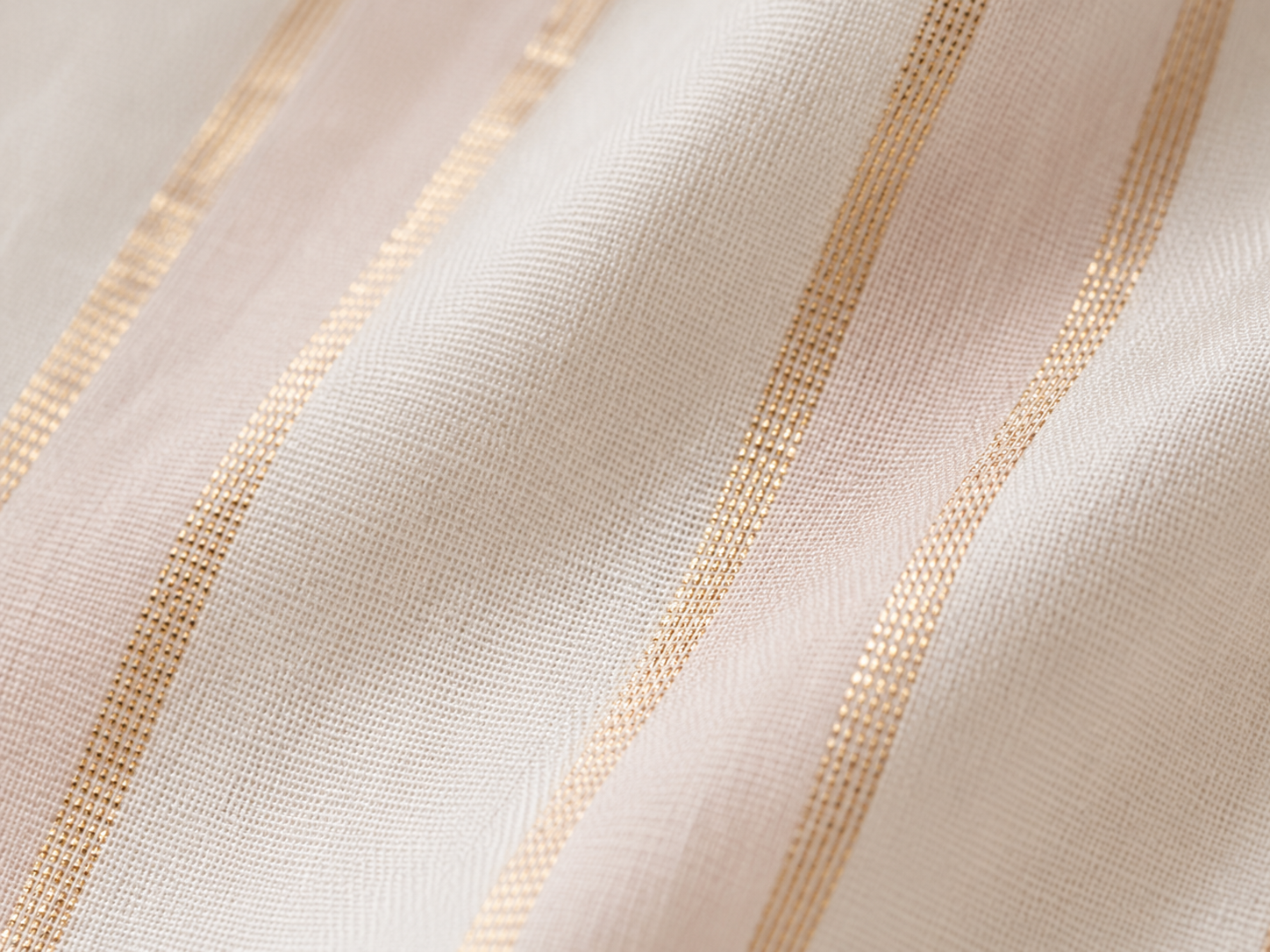 Women Peach Resort Stripe Shirt
