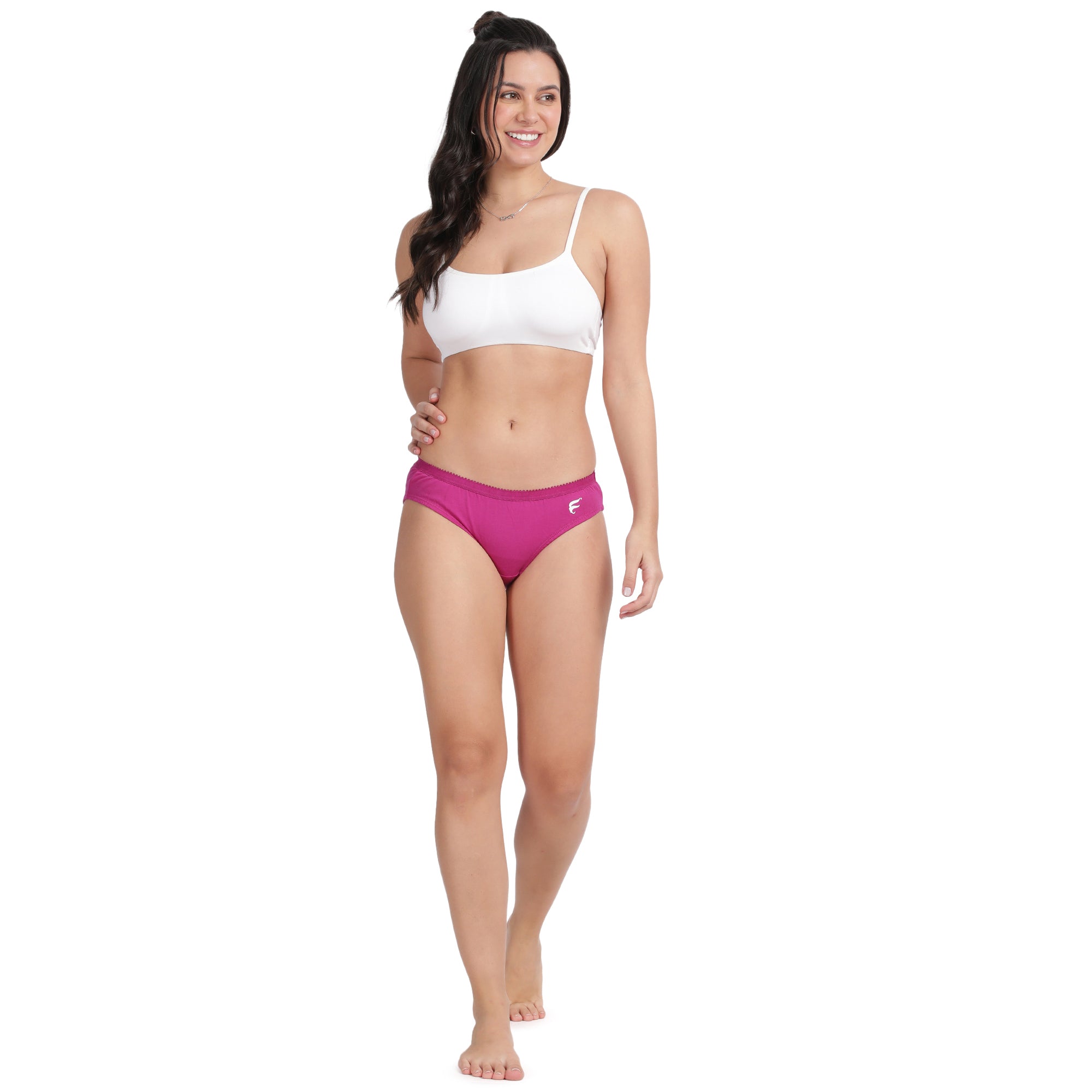 Low Rise Half Coverage Bikini Pack Of 3