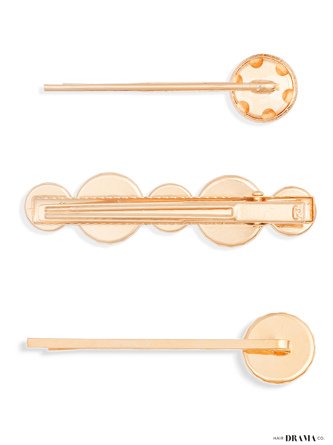 Women Multi Pearl Pins Set Of 3