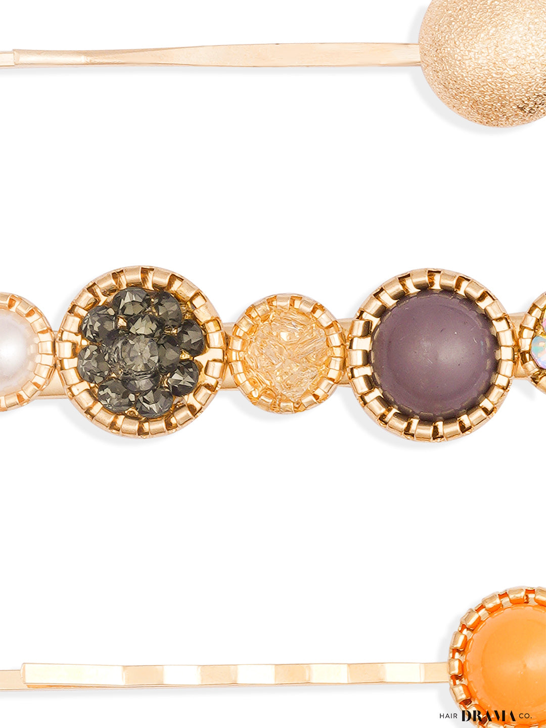 Women Multi Pearl Pins Set Of 3