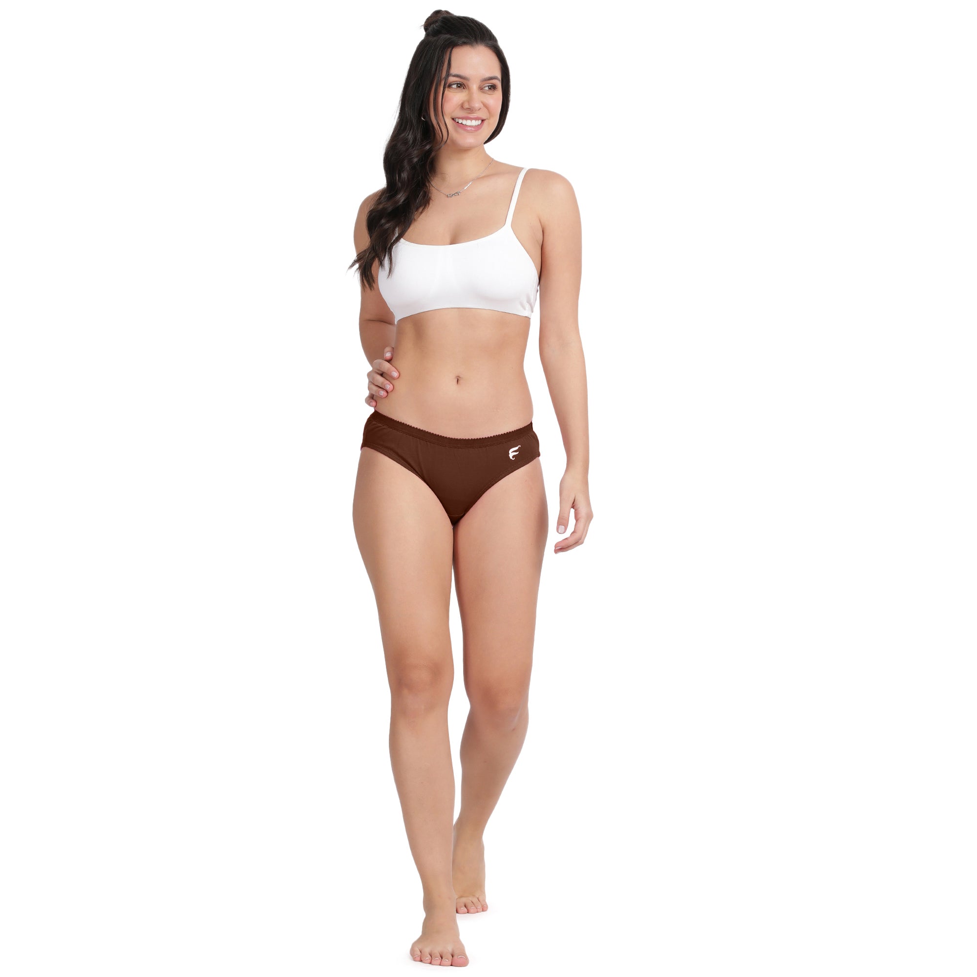 Low Rise Half Coverage Bikini Pack Of 3