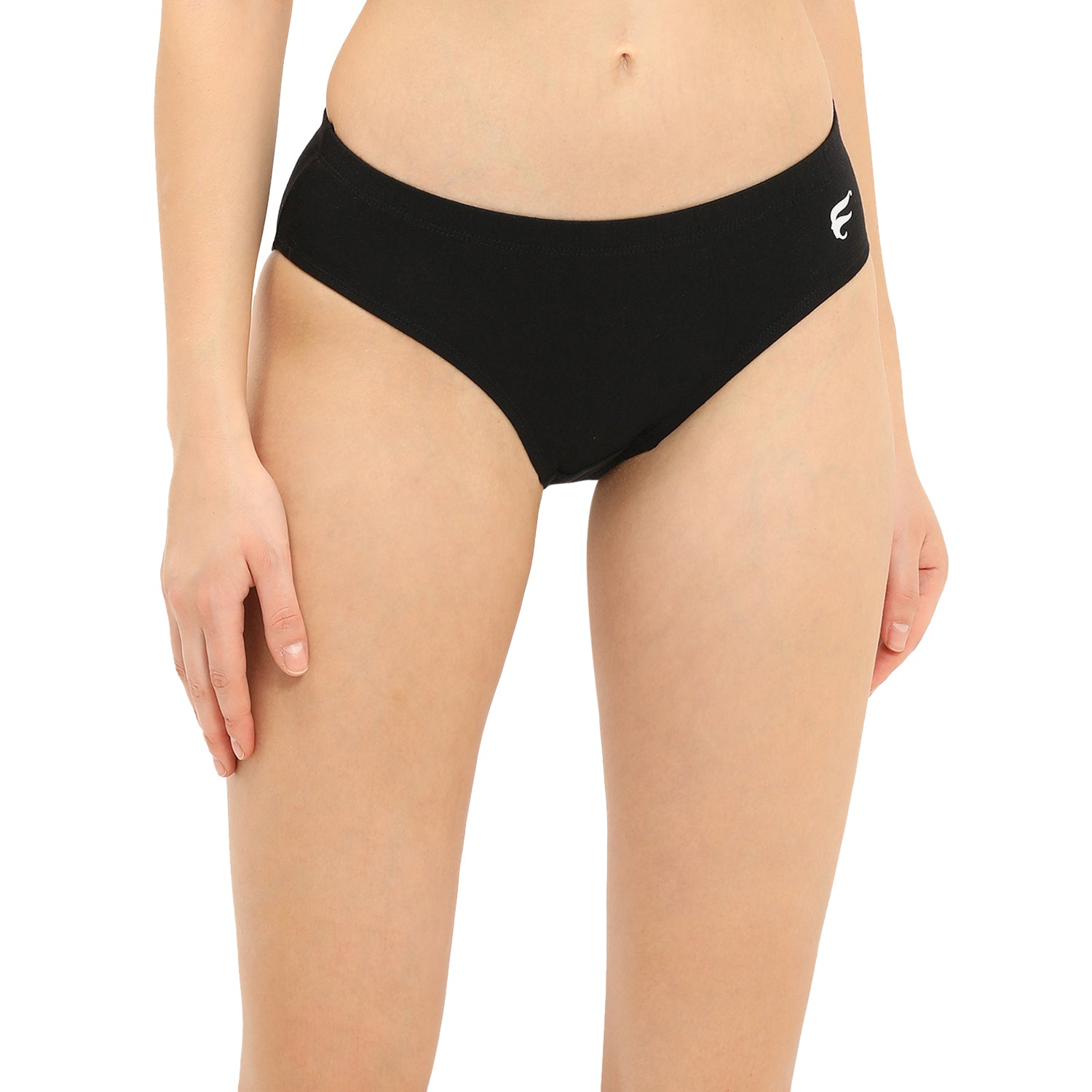 Medium Rise 3/4th Coverage Hipster Panty Pack Of 3