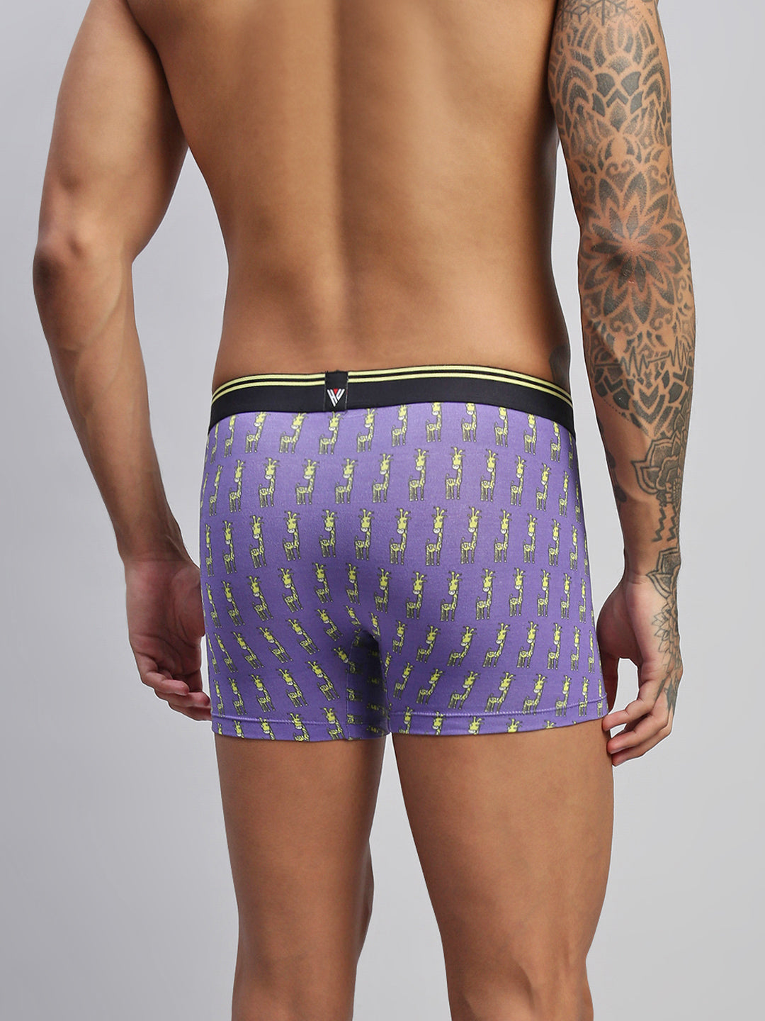 Men Pack of 2 Modal Printed Trunks