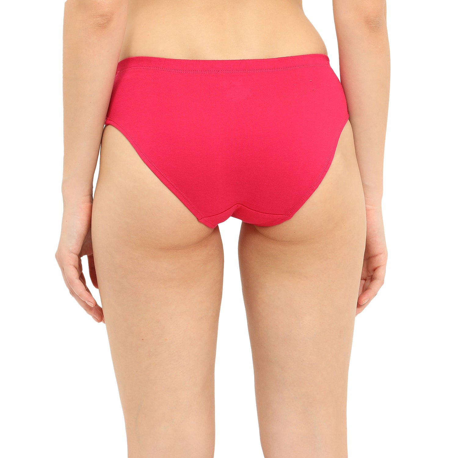 Medium Rise 3/4th Coverage Hipster Panty Pack Of 3