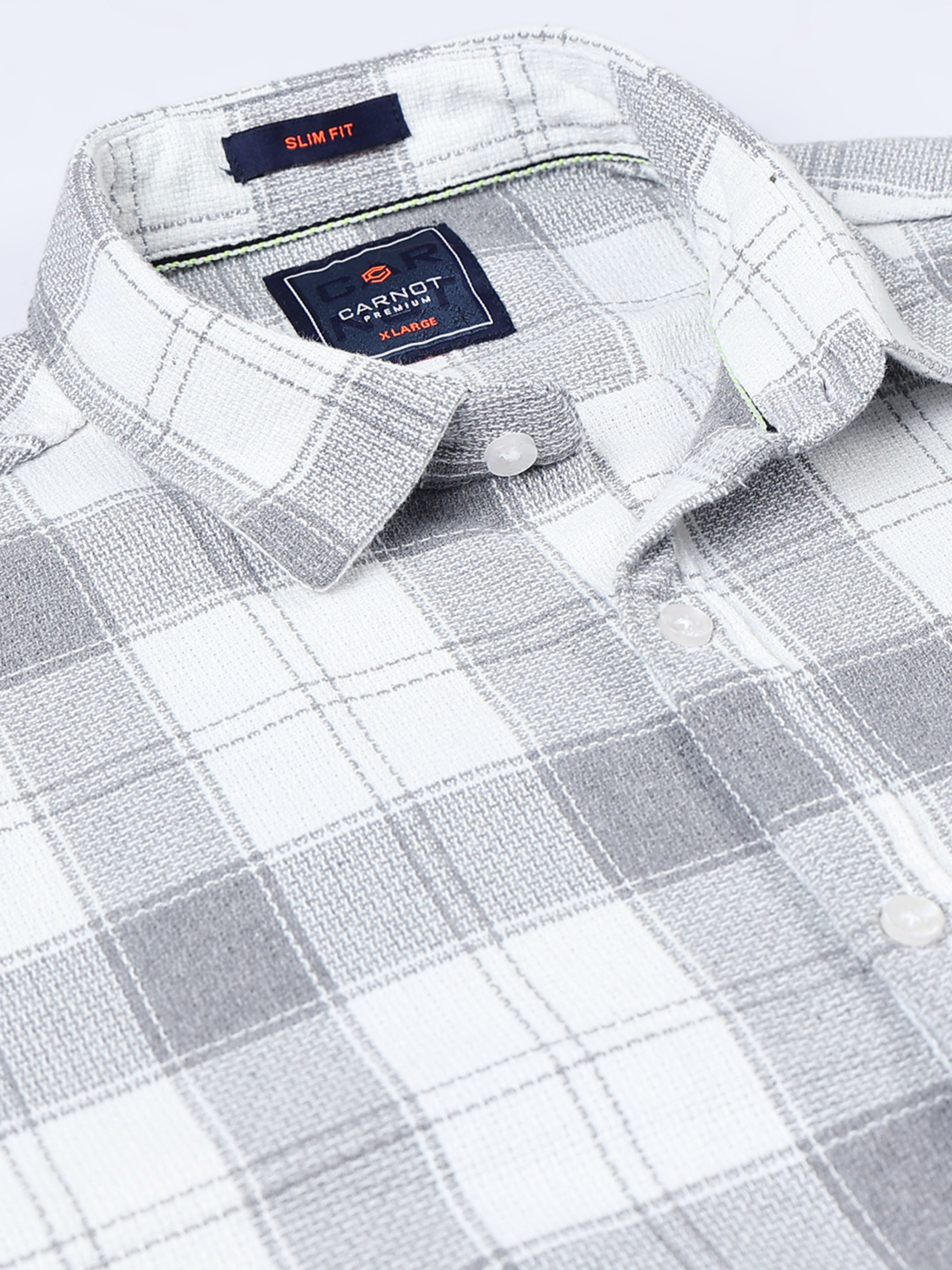 Men Checkered Half Sleeve Casual Shirt