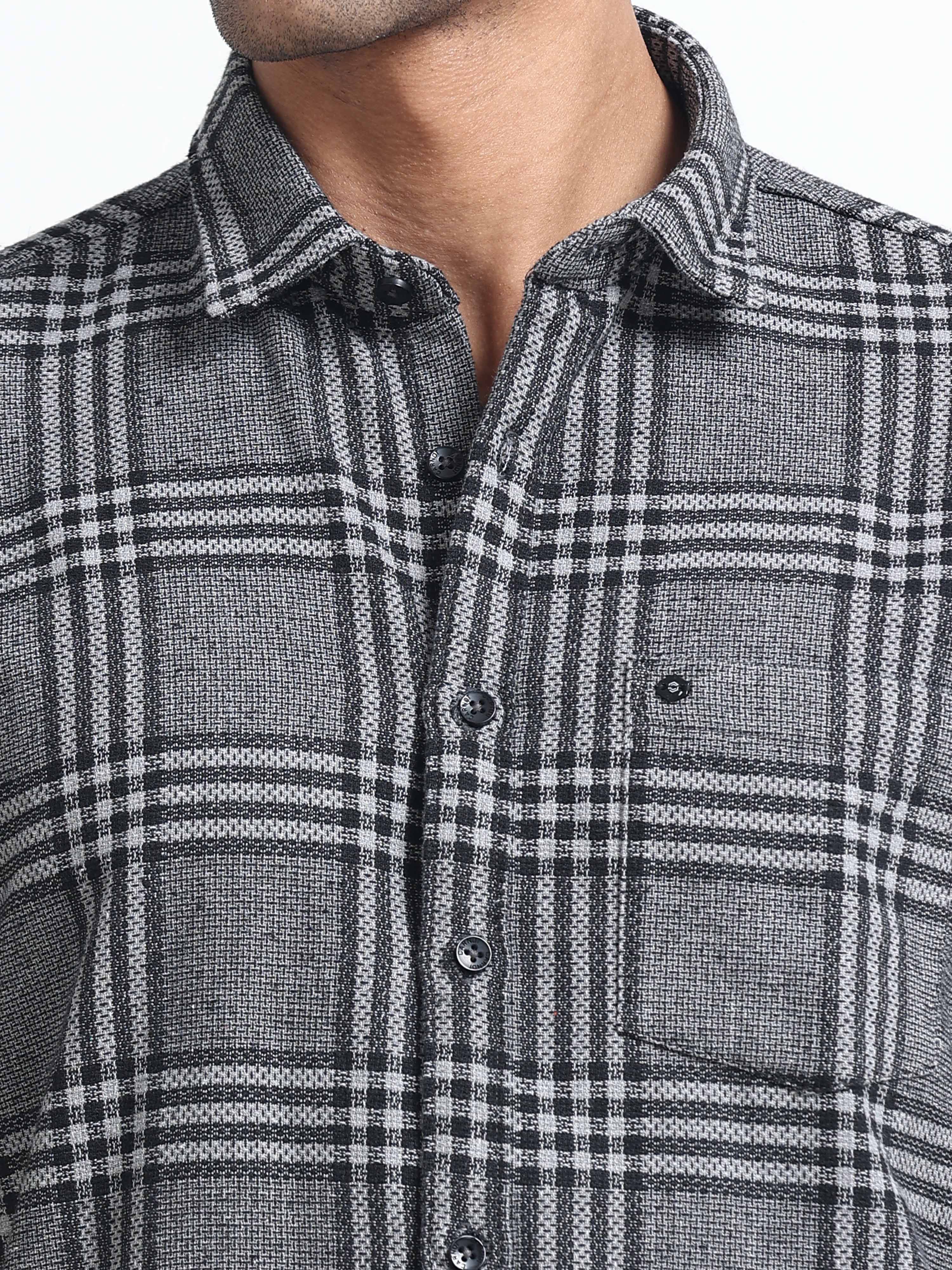 Men Checkered Half Sleeve Casual Shirt