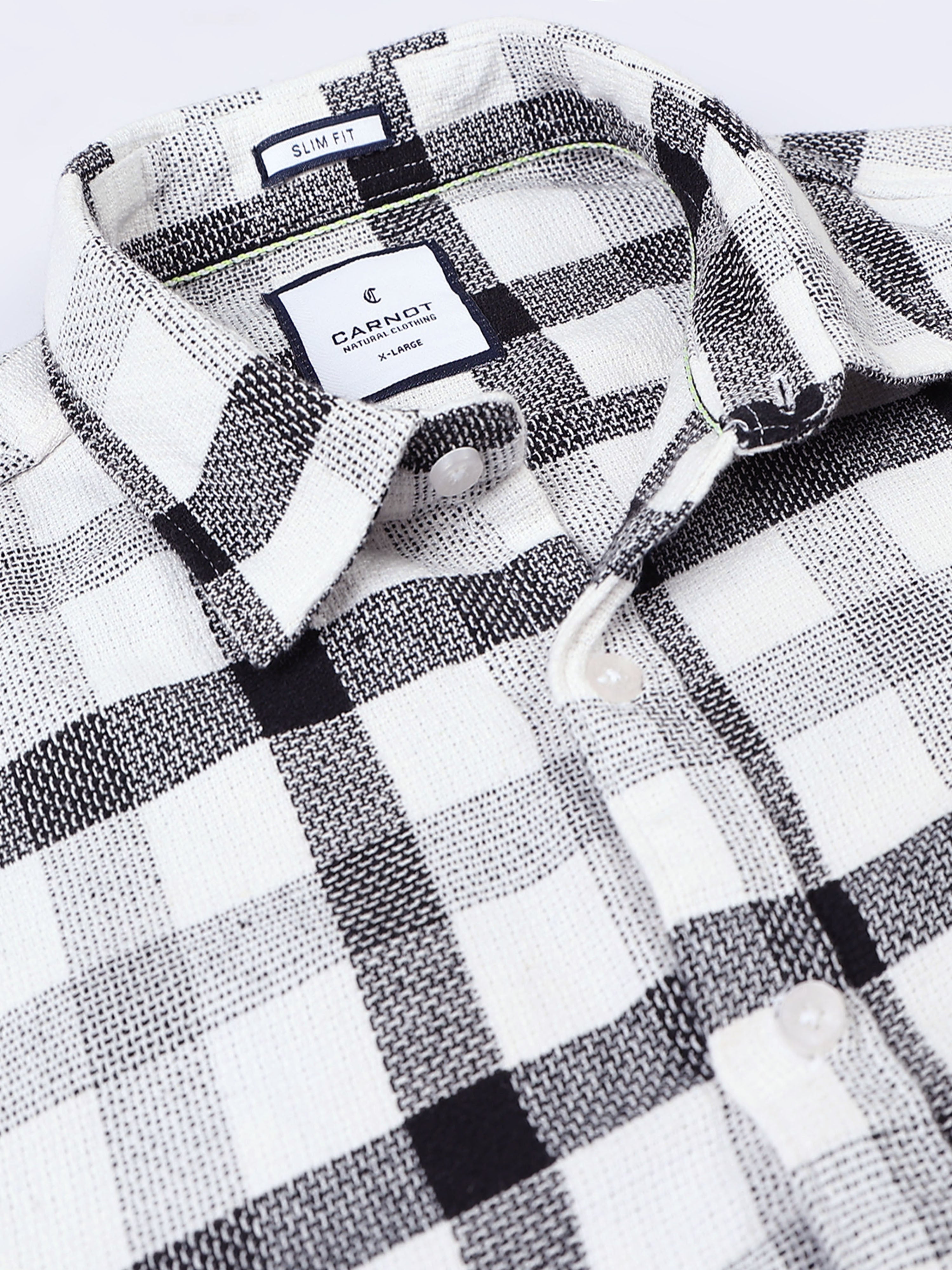 Men Checkered Half Sleeve Casual Shirt