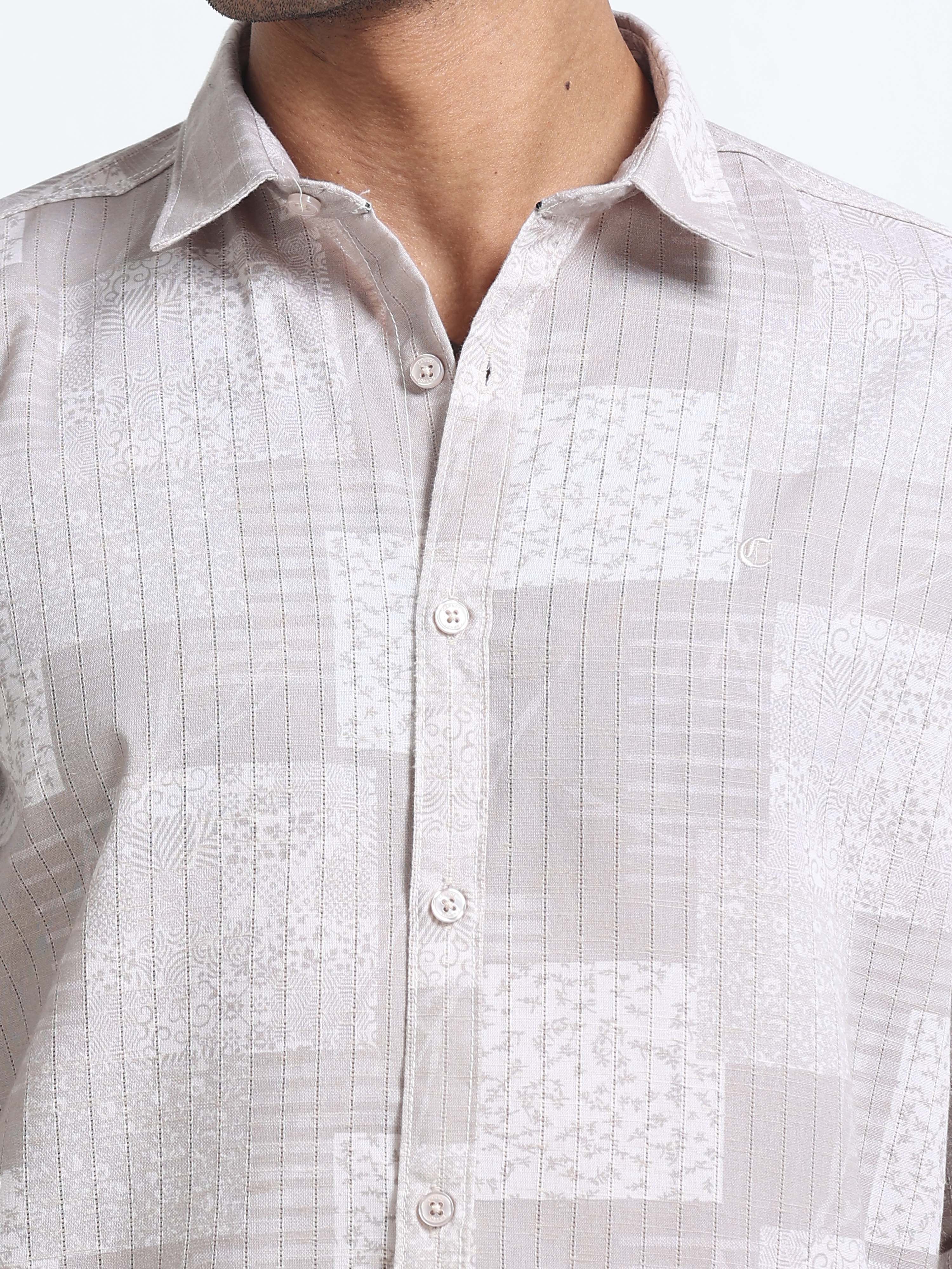 Men Premium Printed Casual Shirt