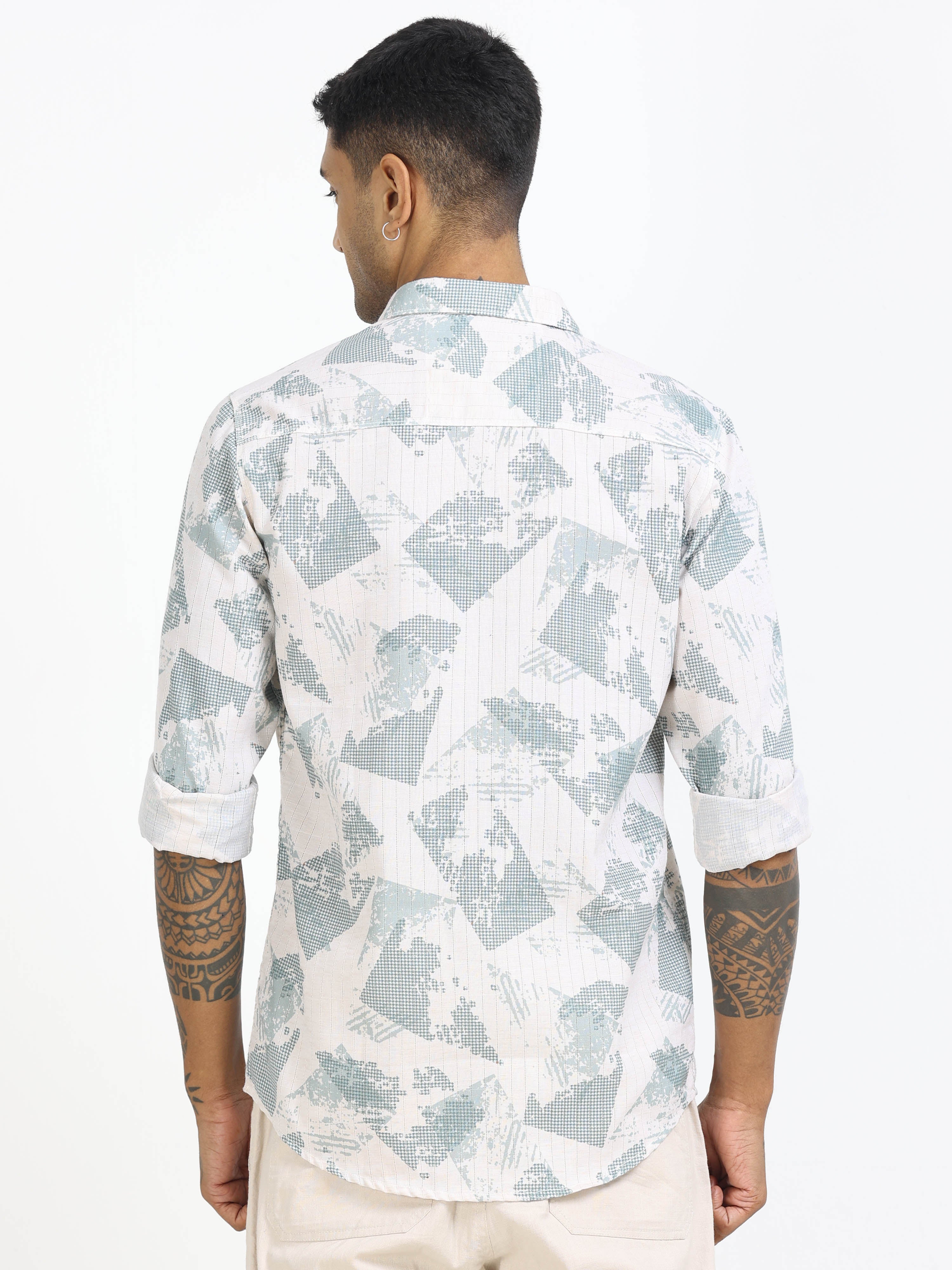 Men Premium Printed Casual Shirt