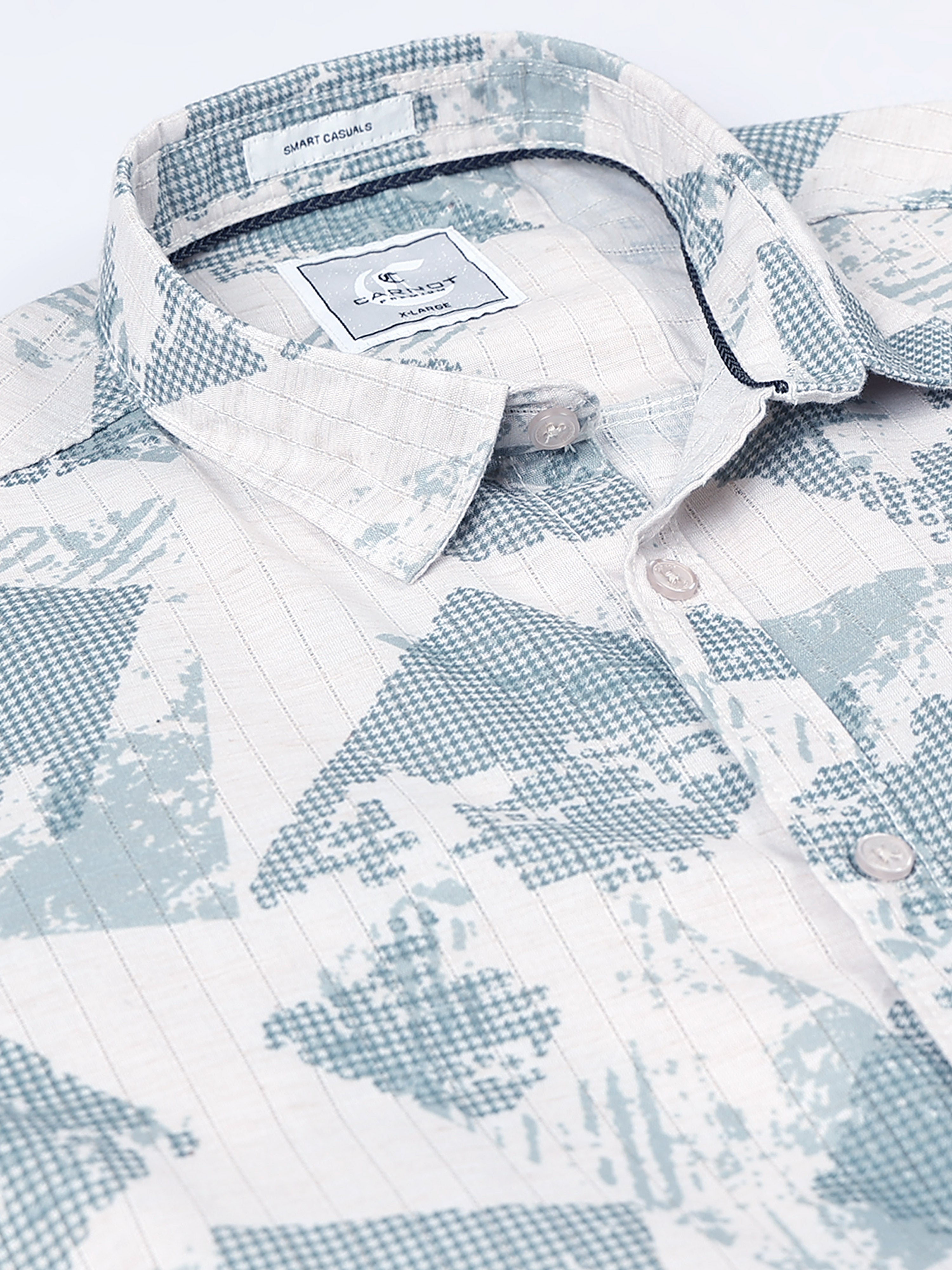 Men Premium Printed Casual Shirt
