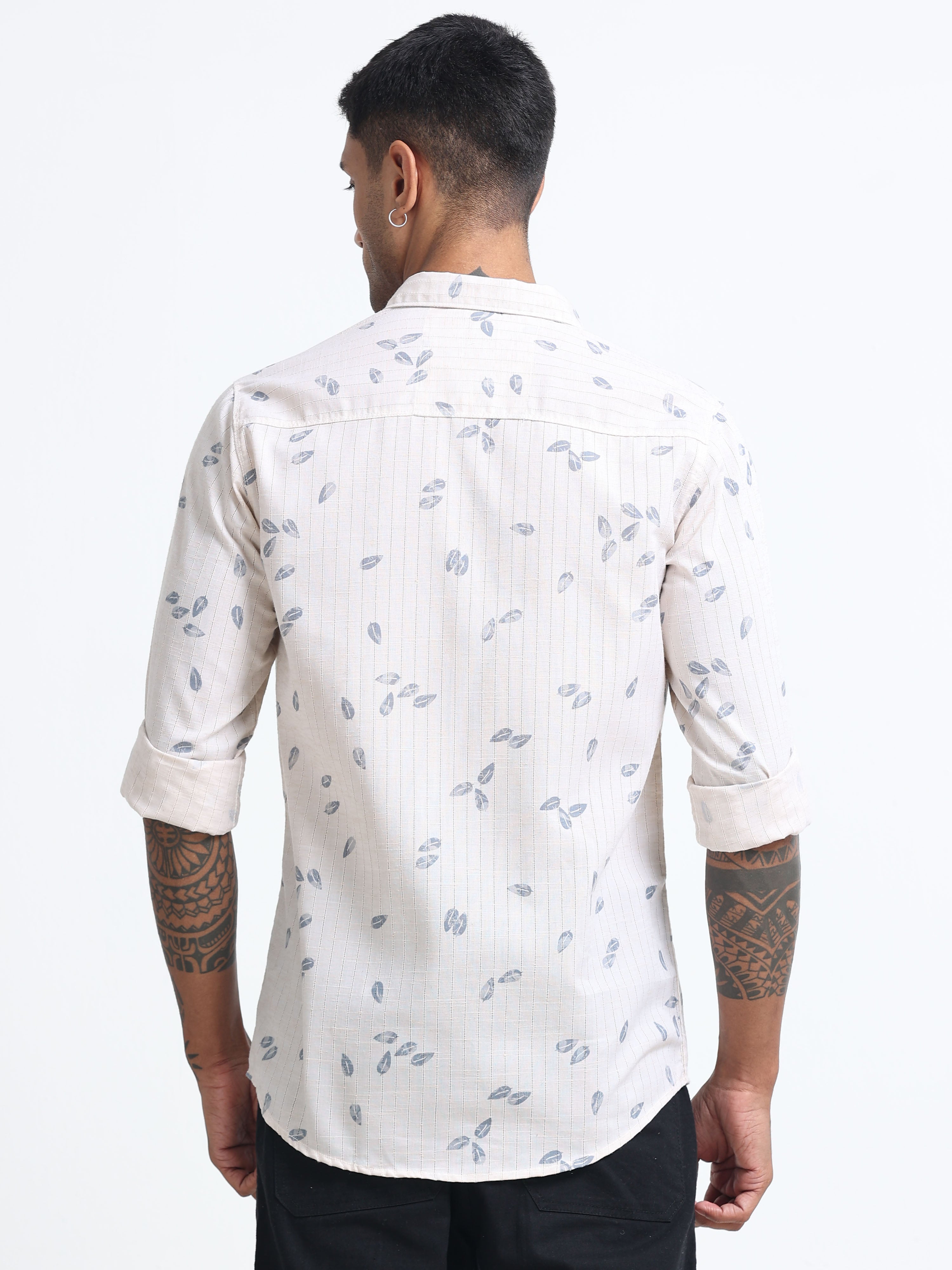 Men Premium Printed Casual Shirt